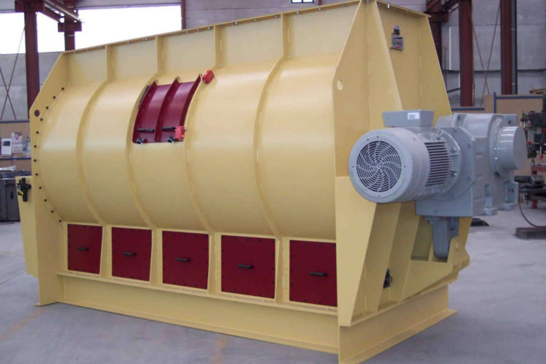 Mezcladoras horizontales para uso industrial de excelente calidad, con CM Barreal