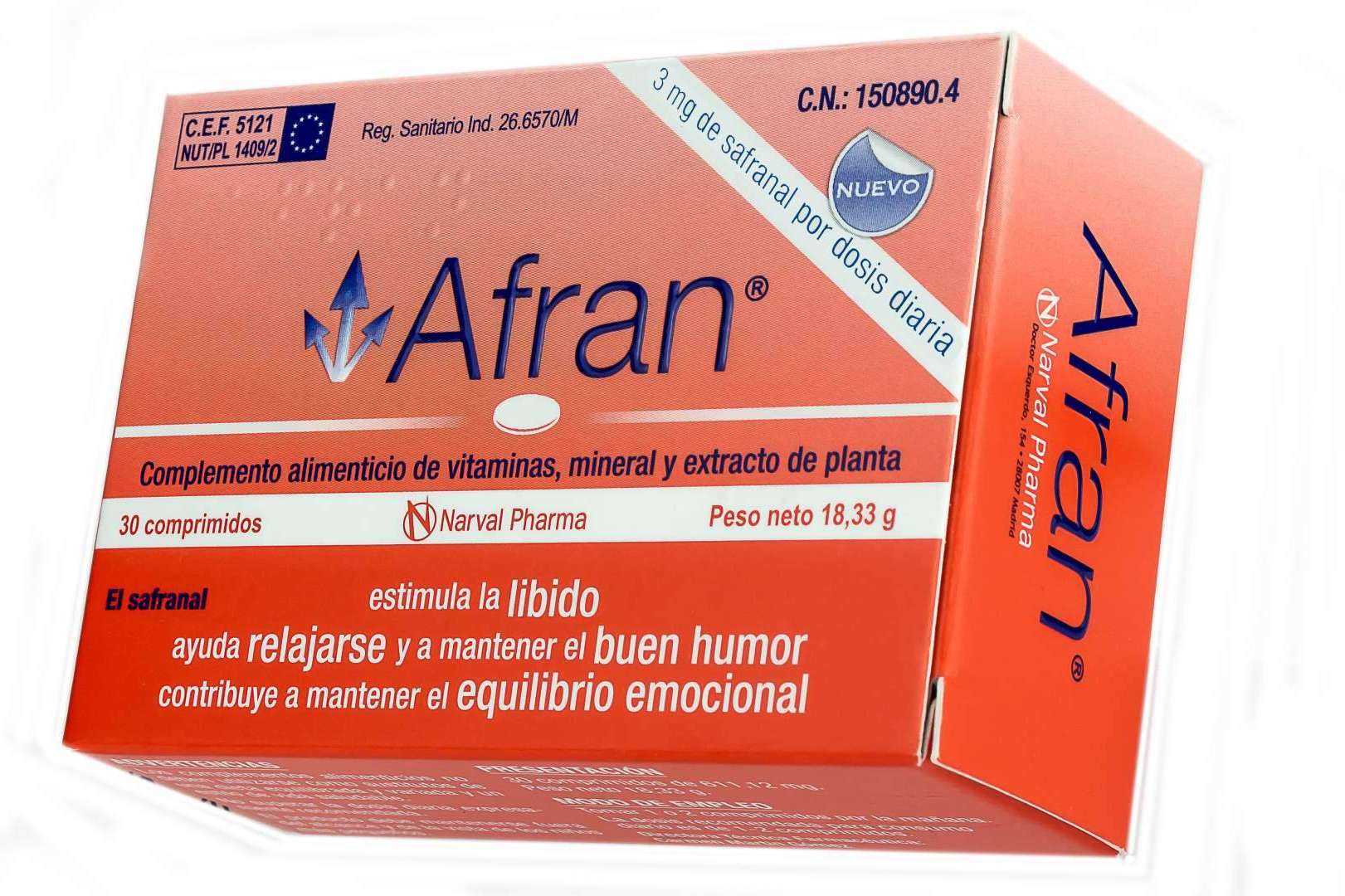 Afran para mejorar el humor y equilibrio emocional