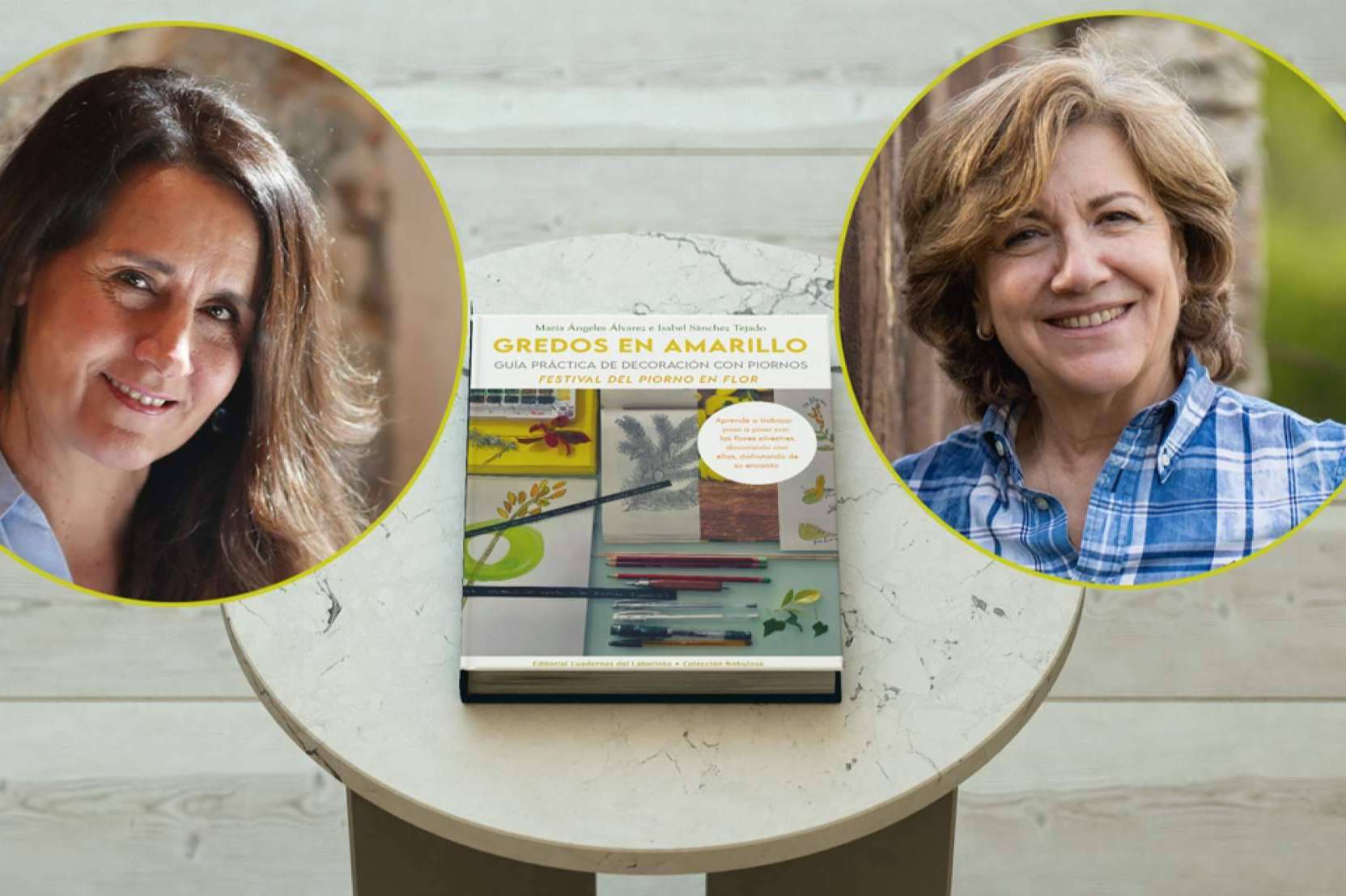'Gredos en amarillo. Guía práctica de decoración con piornos', de María Ángeles Álvarez e Isabel Sánchez Tejado