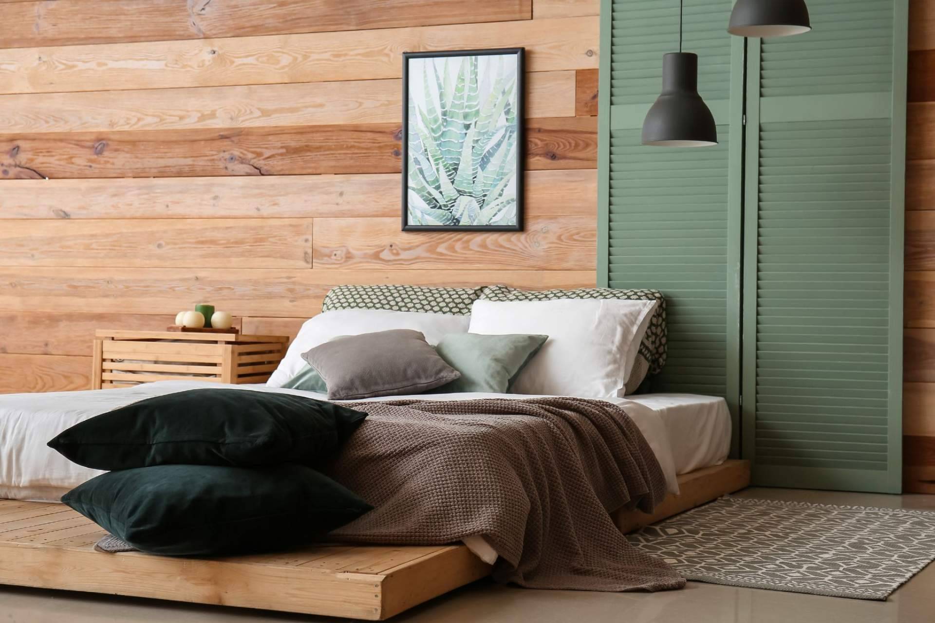 Una nueva tendencia para el descanso son los muebles naturales estilo Japandi de Ekoideas