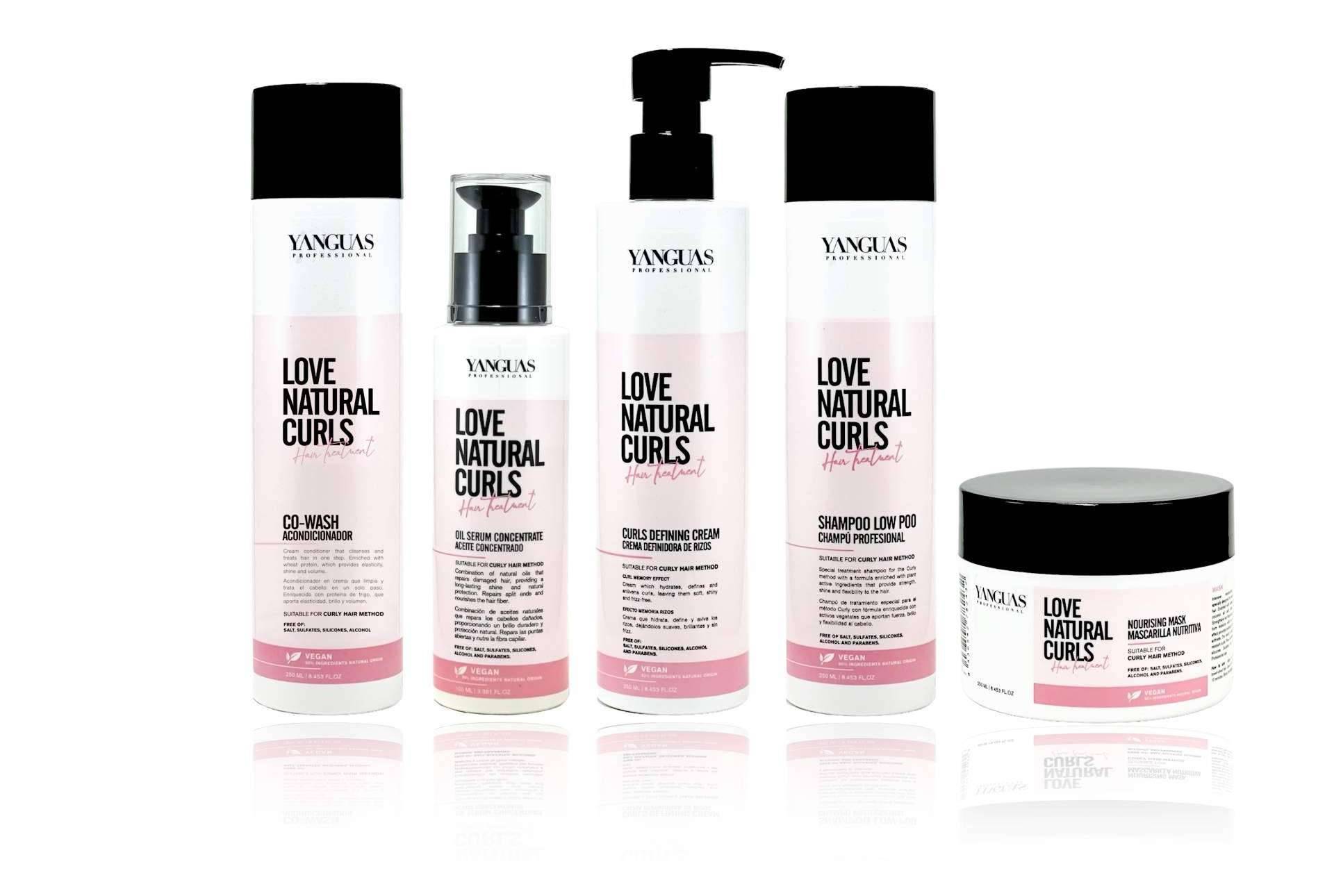 Love Natural Curls, la línea de Yanguas Professional especialmente diseñada para el cabello ondulado o rizado