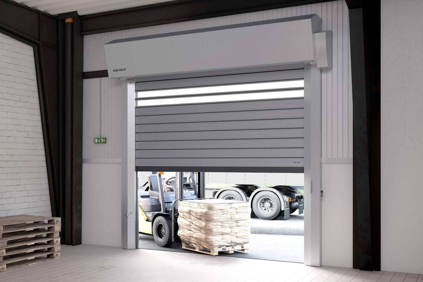 La contribución a la sostenibilidad de ASSA ABLOY a través de sus puertas automáticas industriales y peatonales
