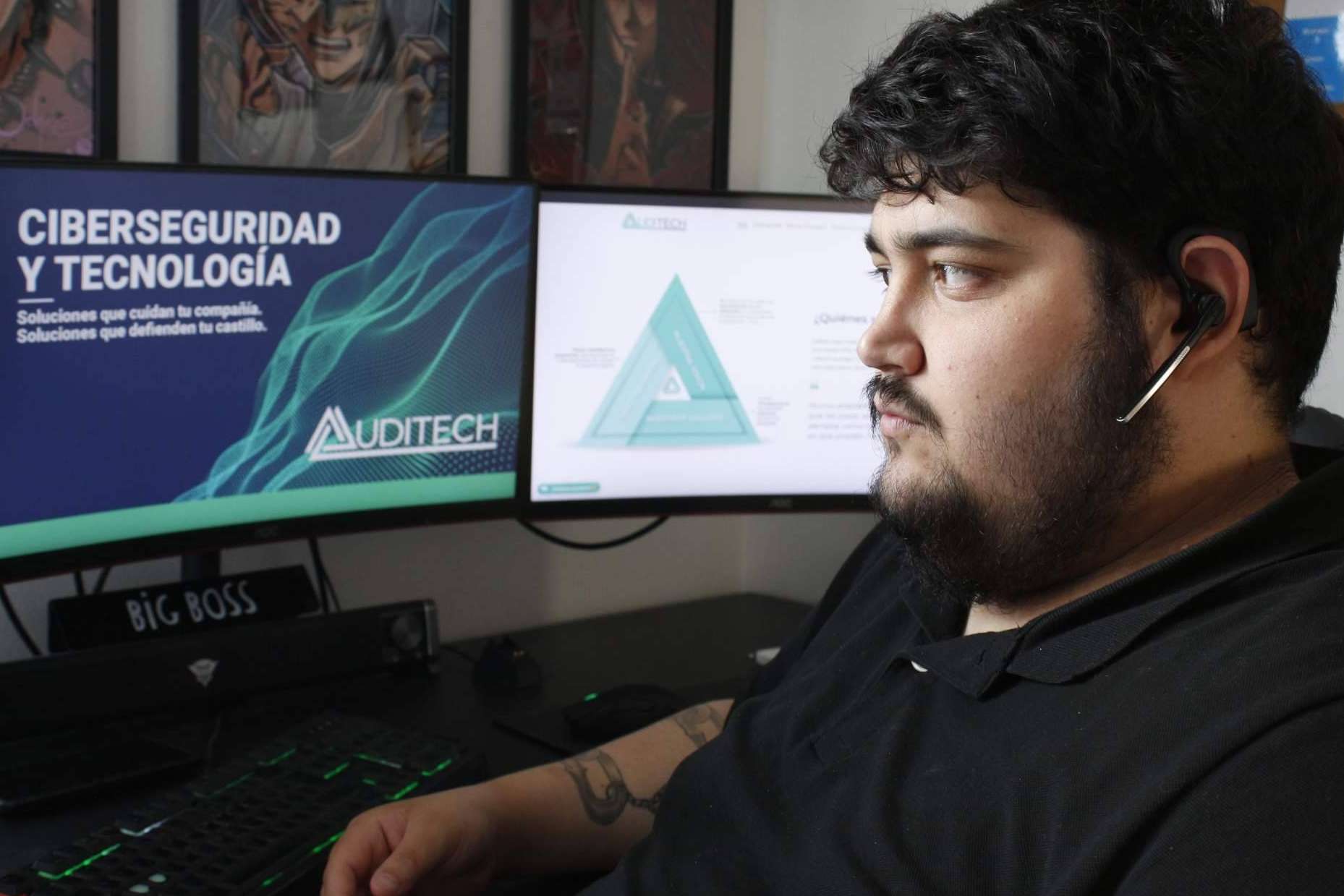 Josué López, el CEO de Auditech y Block-Auth que ofrece servicios de ciberseguridad