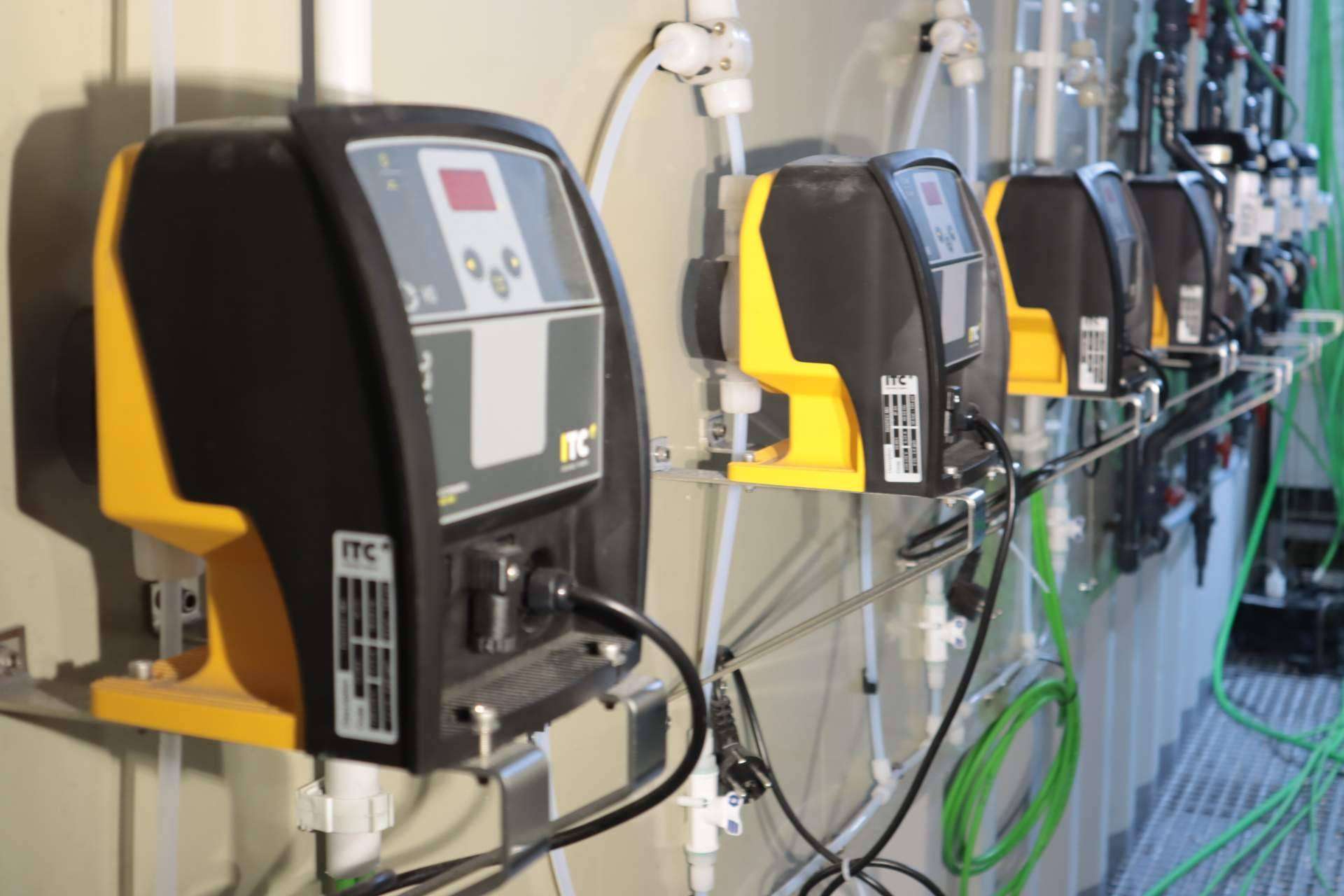 Los trabajos de tratamiento de aguas, facilitados por los servicios y equipos de ITC Dosing Pumps