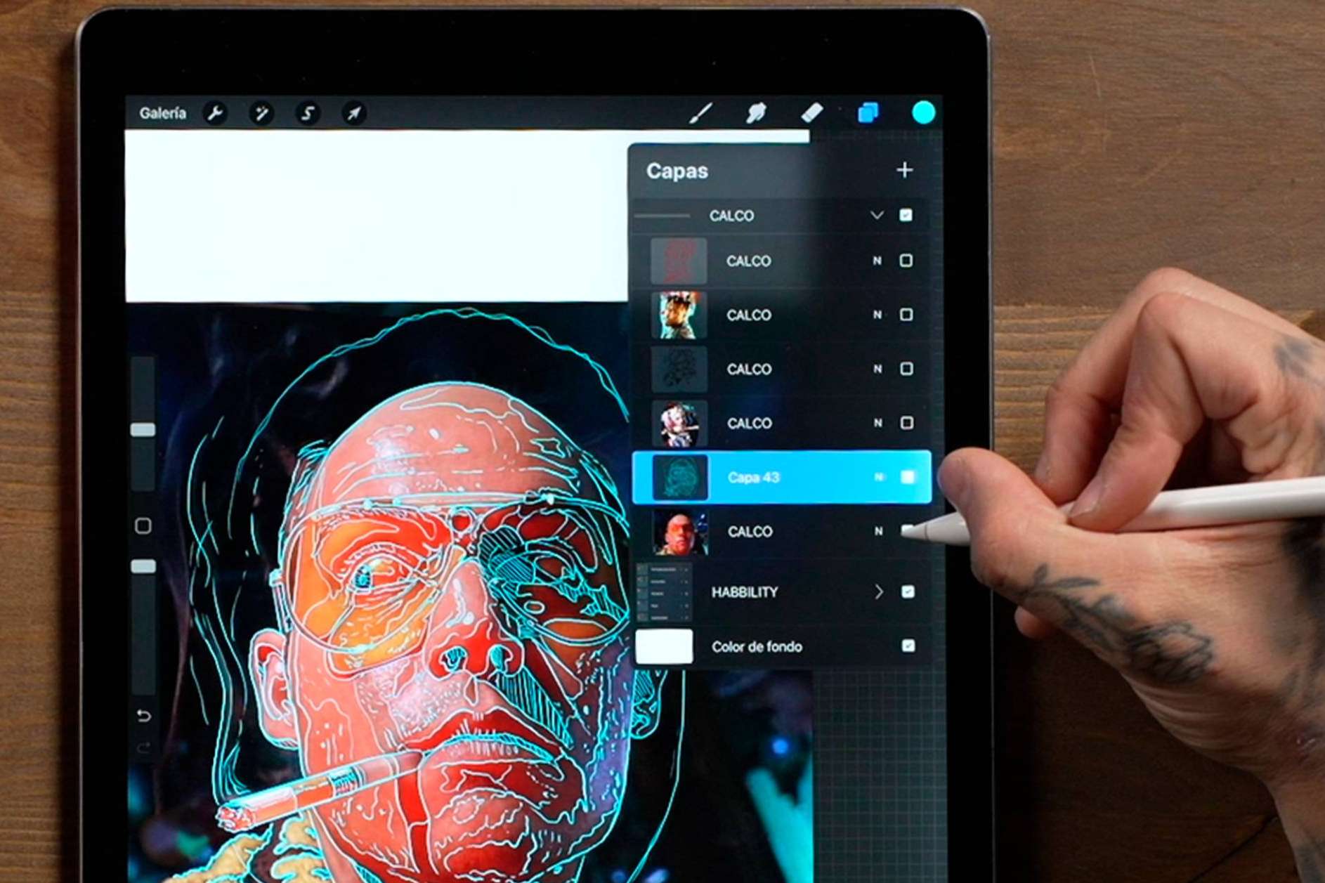 La plataforma Habbility y sus cursos de tatuaje realista a color
