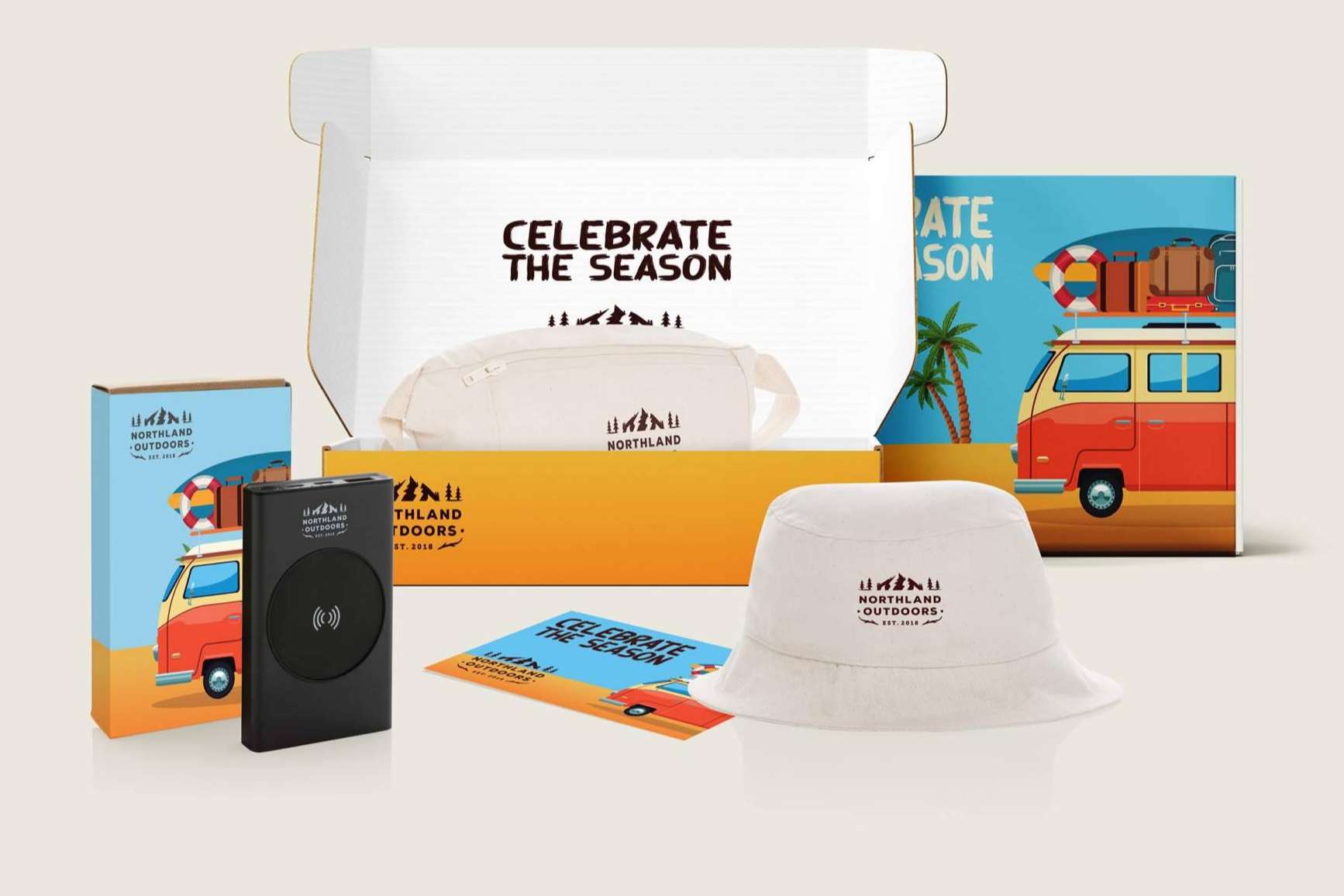 Sets de regalos personalizados para empresas con Ainos Publicidad