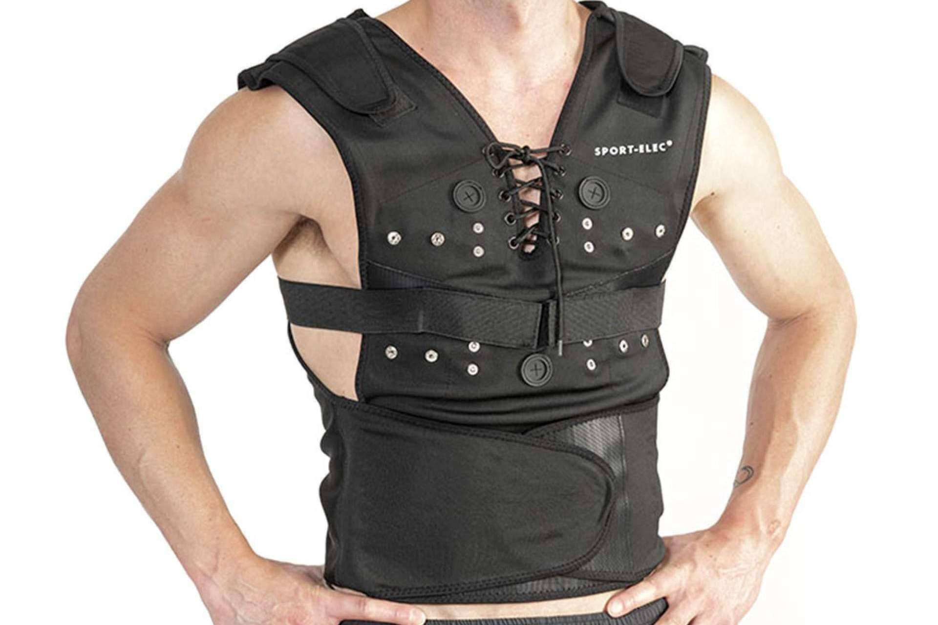 Máxima compatibilidad; prendas diseñadas para funcionar con cualquier electroestimulador muscular