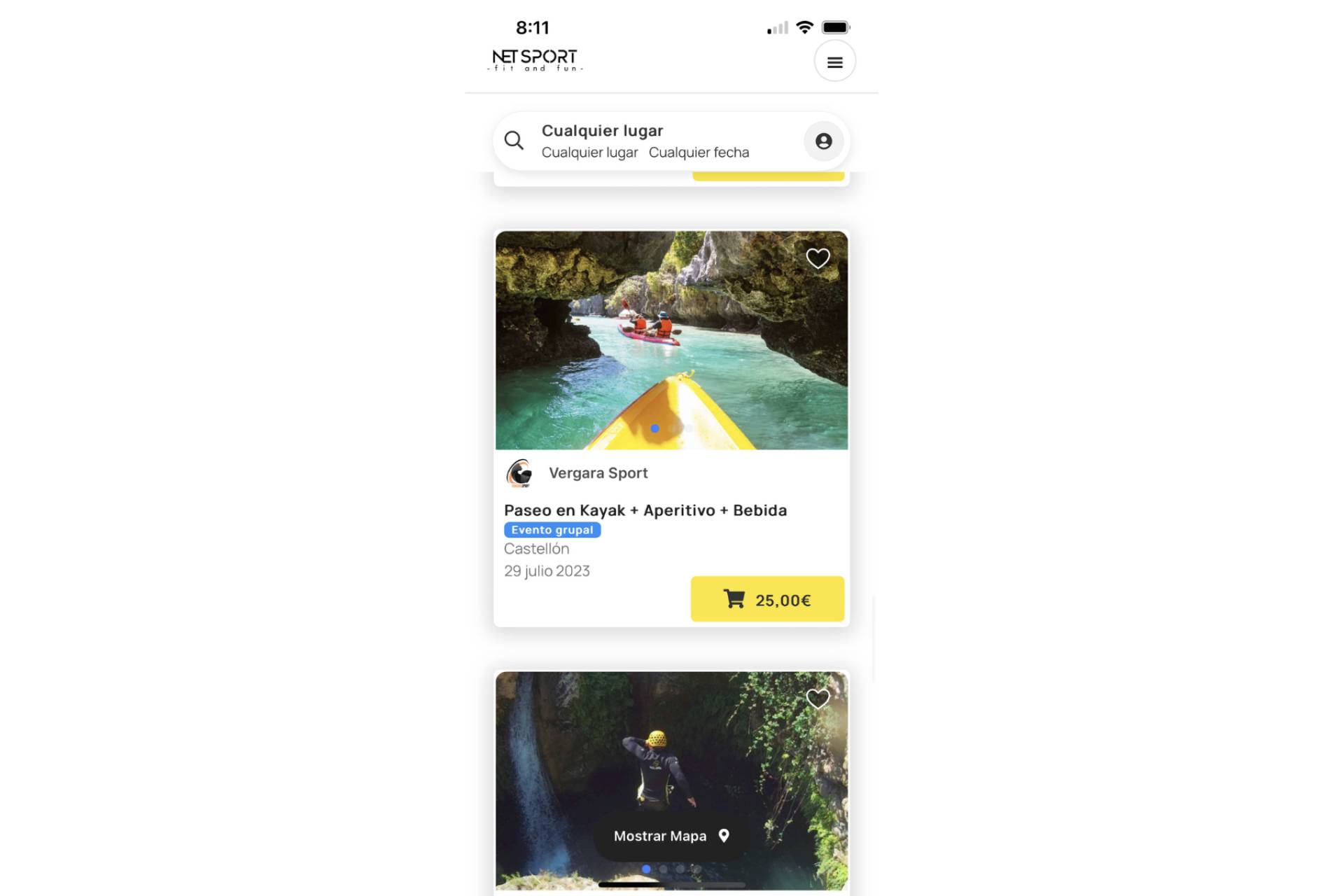 Net Sport es una plataforma para conectar y disfrutar del deporte en comunidad