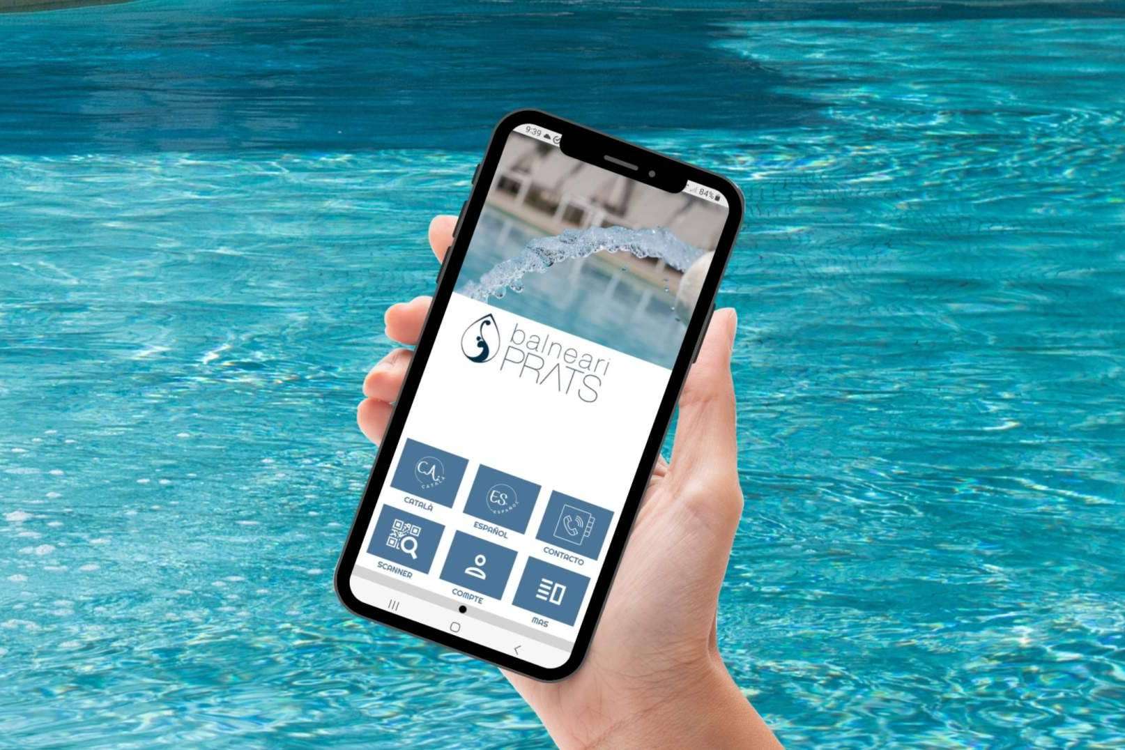 Balneari Prats, un balneario Girona que lanza su aplicación móvil para acceder a distintos beneficios