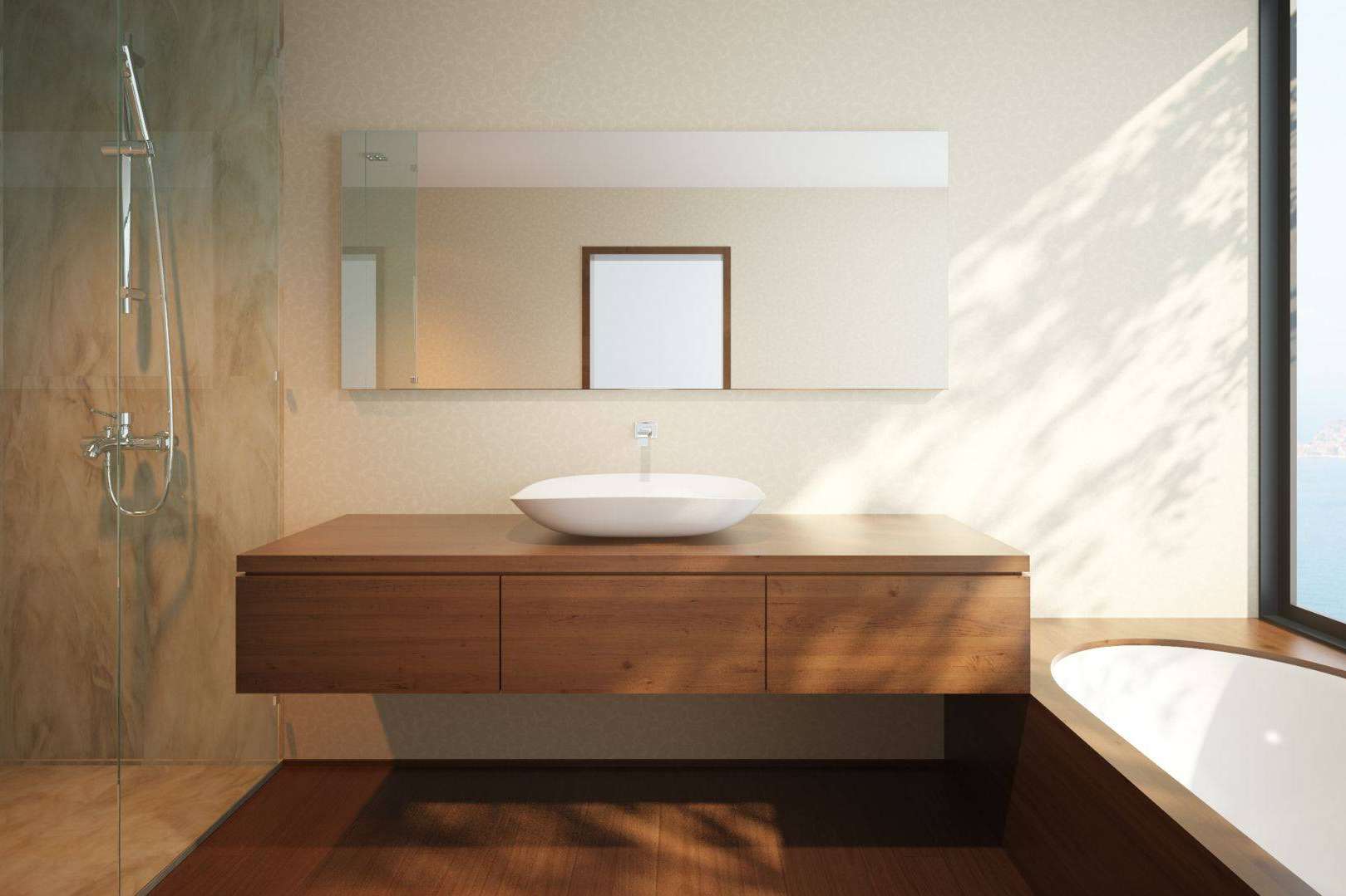 Lavabos suspendidos de Tot Mampara; la tendencia en diseño de baños que no se puede ignorar