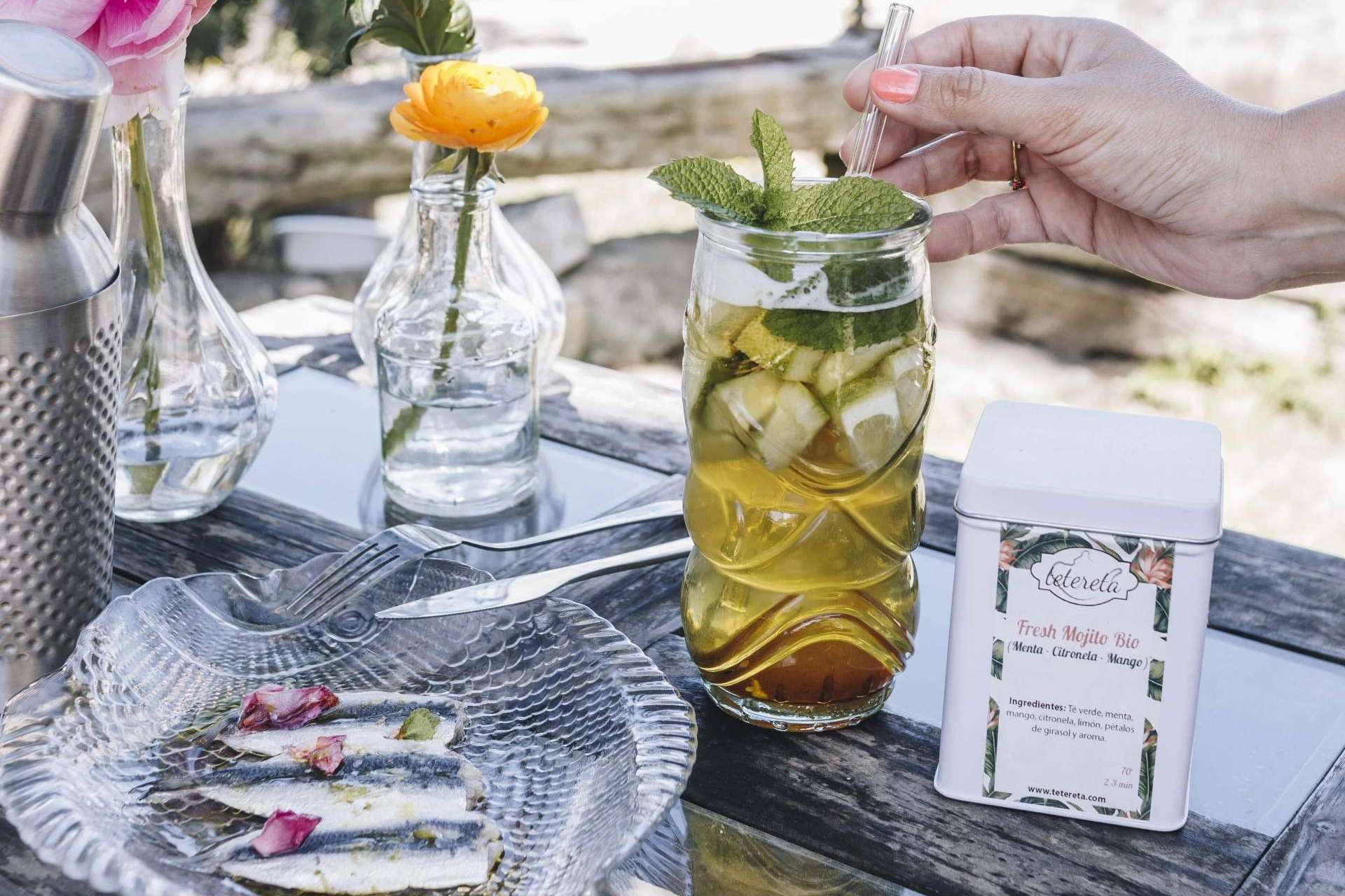 Tetereta, con sus tés refrescantes, revoluciona el aperitivo