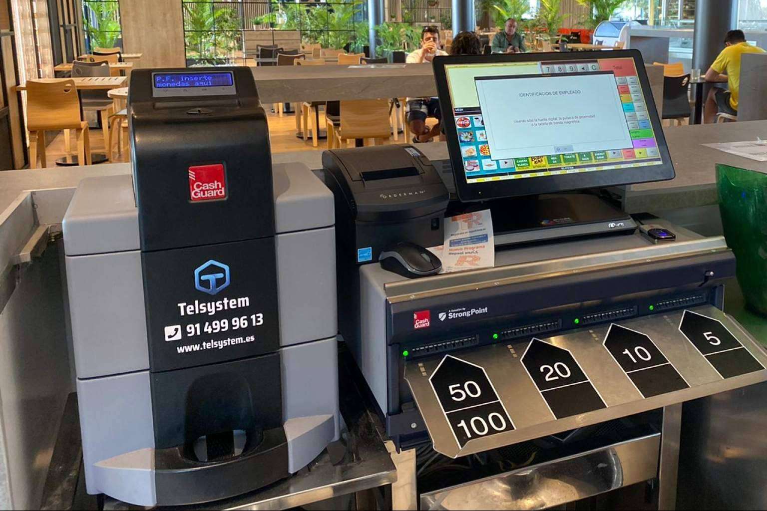 Las cajas registradoras automáticas CashGuard optimizan el uso de efectivo