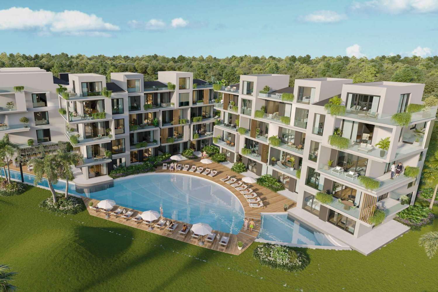 Venta de apartamentos en construcción en Punta Cana