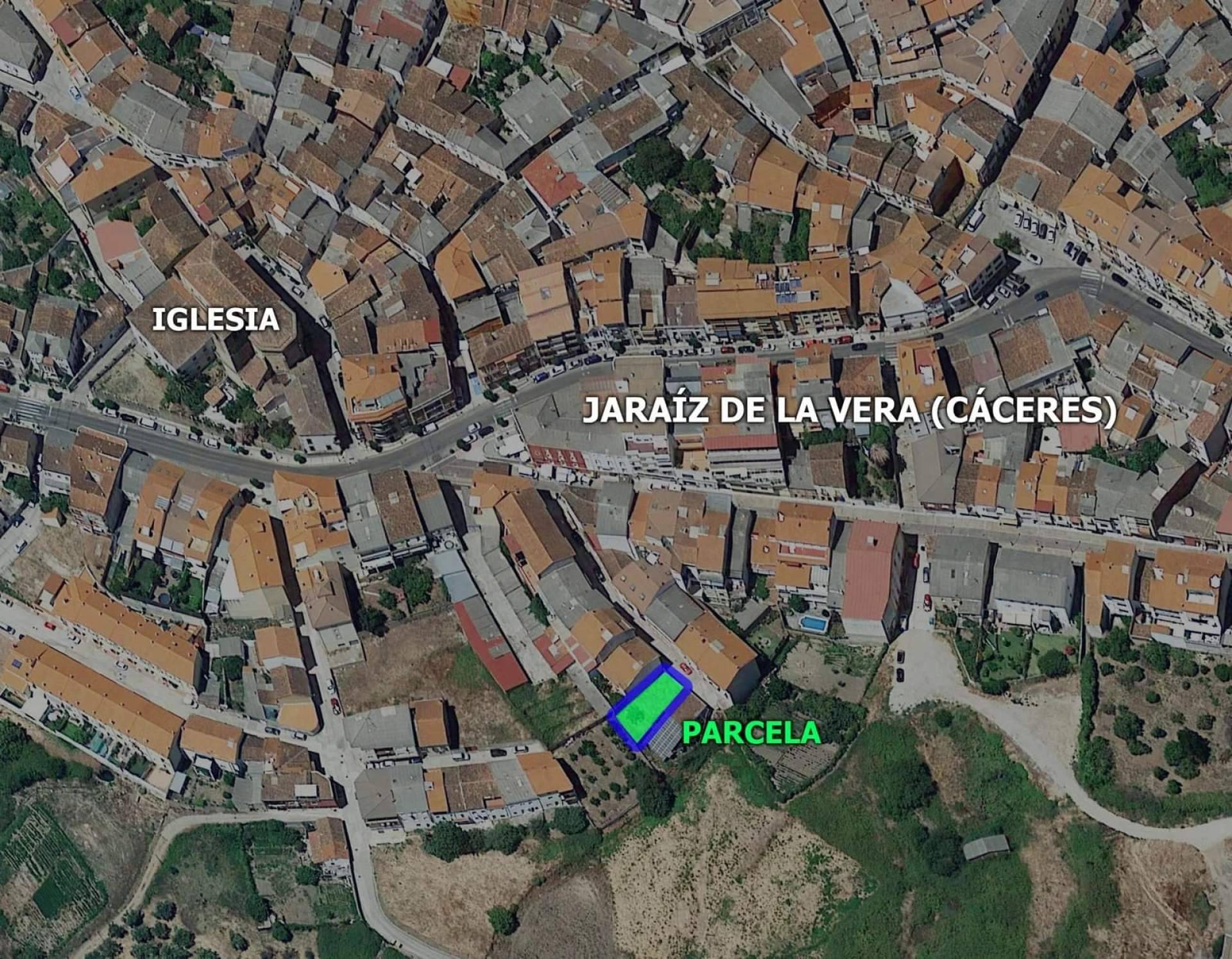 Venta de terreno urbano consolidado para construcción de viviendas. Una oportunidad única en Jaraíz de la Vera