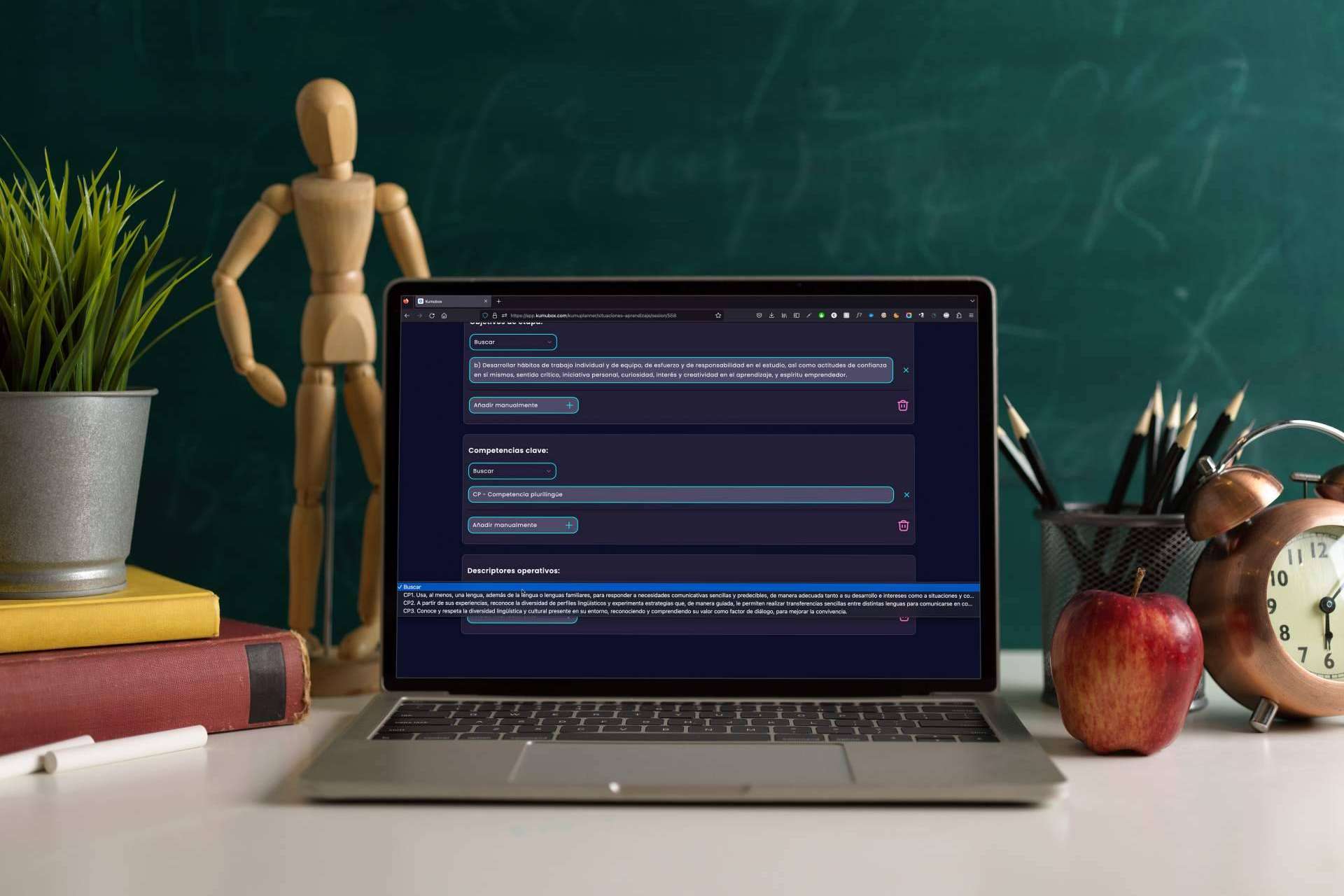 KumuPlanner, el software de generación automática de situaciones de aprendizaje de Kumubox