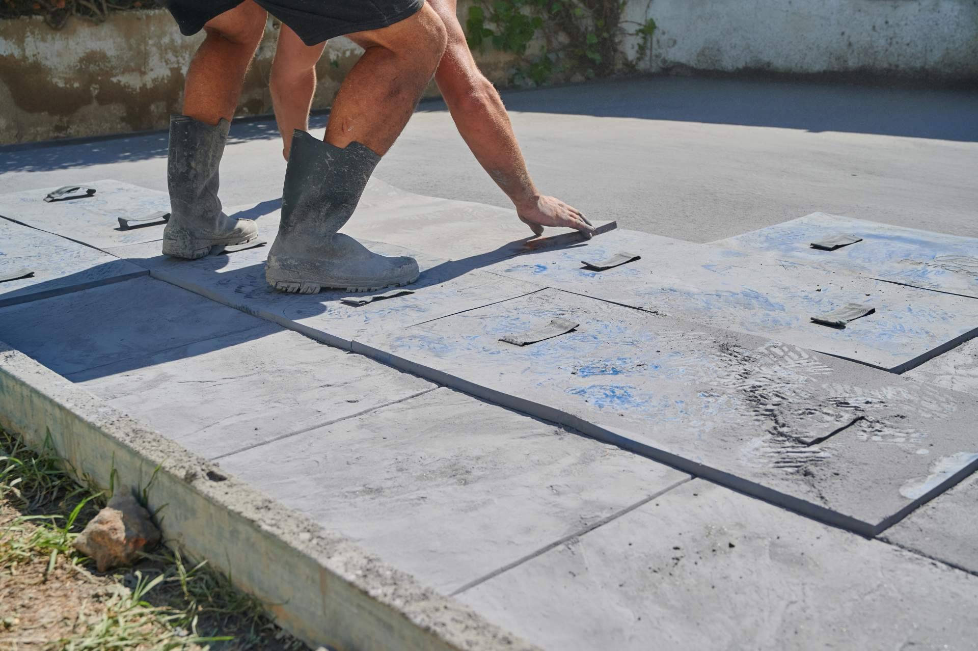 Hormigón impreso en Madrid; durabilidad y estética en pavimentos
