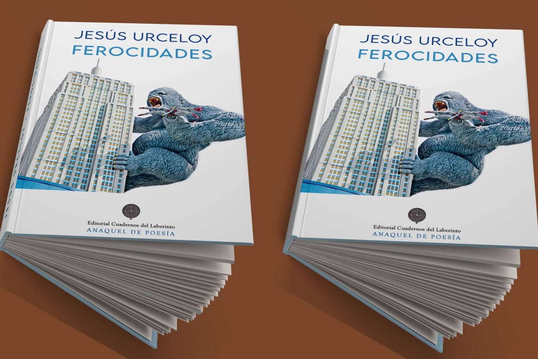 Ferocidades, el nuevo libro de poesía del talentoso Jesús Urceloy llega por fin a los lectores