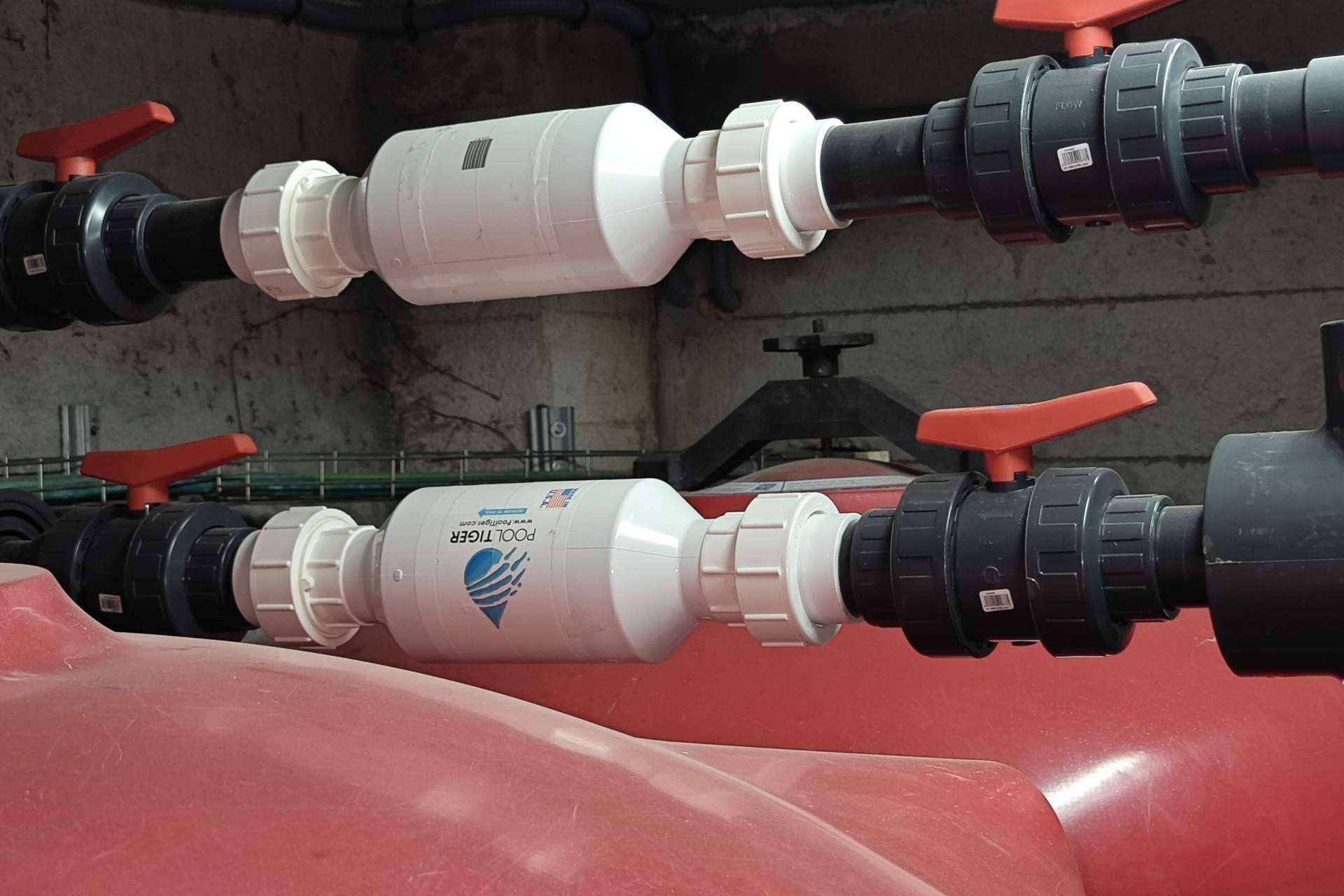 Agua pura con el avanzado sistema de purificación de agua Pool Tiger