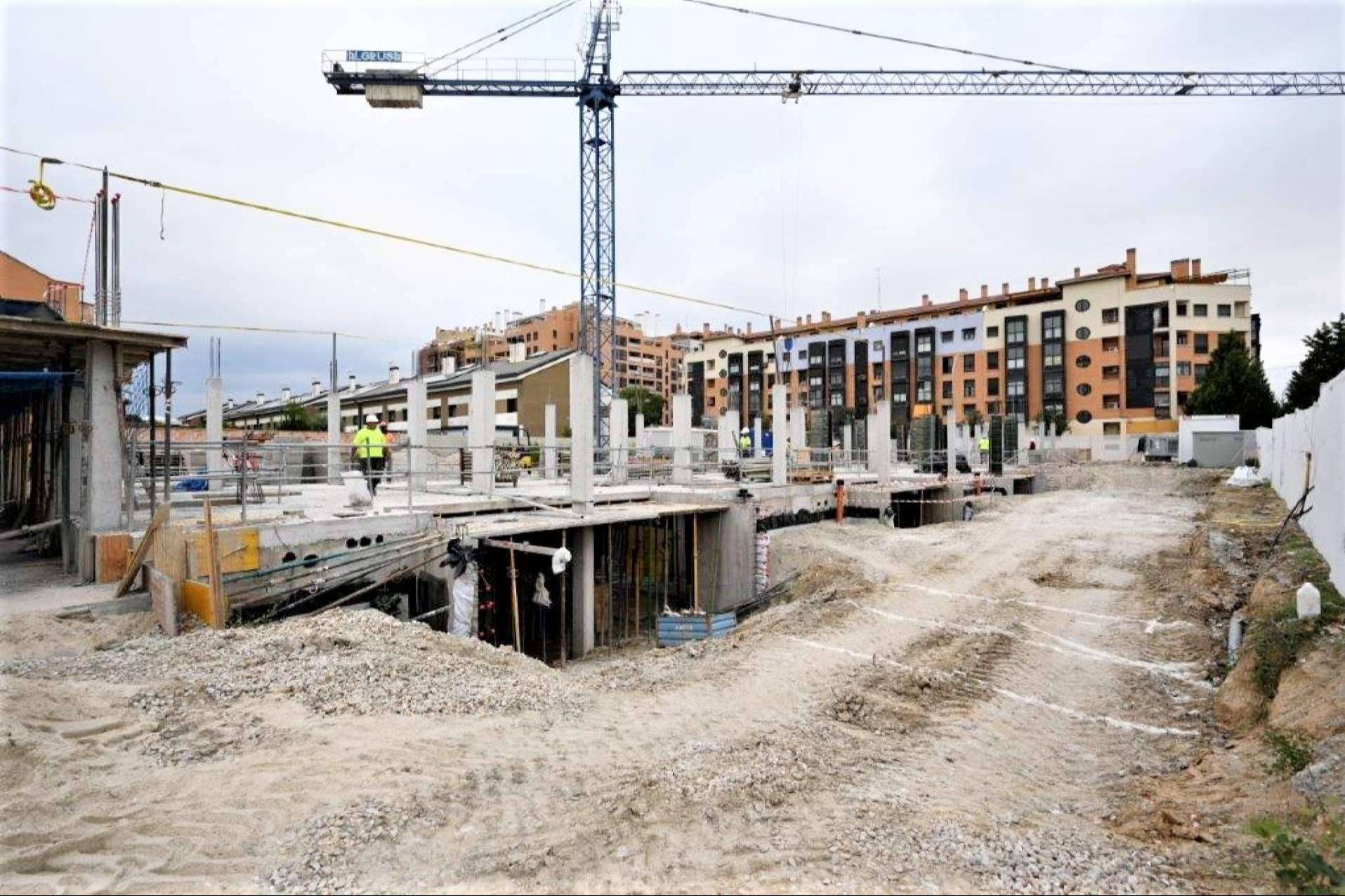Las obras de la promoción de unifamiliares El Jardín de las Suertes avanzan según los plazos estimados