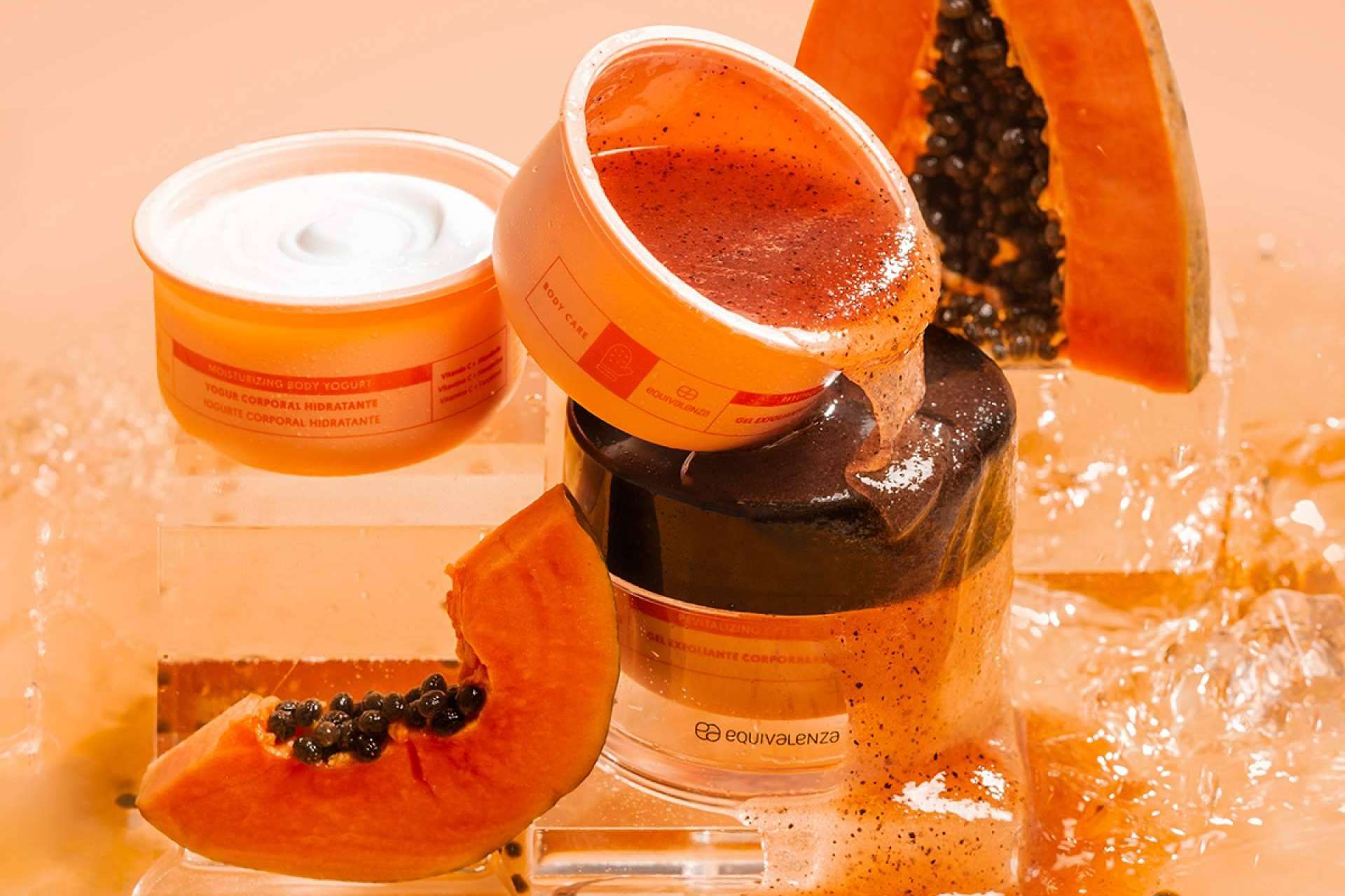 Una crema hidratante para el cuidado corporal es el yogur corporal