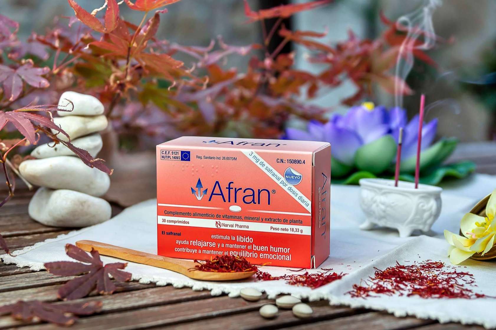Afran, de Narval Pharma, ayuda a recibir el otoño con motivación y buen humor