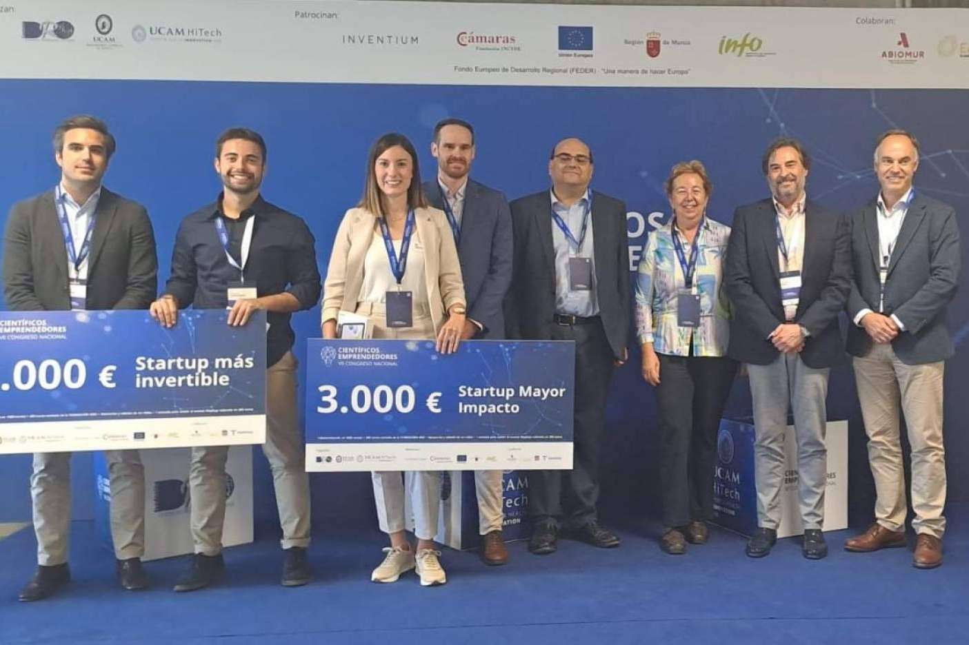 En el concurso de pitches organizado en UCAM HiTech compiten 10 startups de base científica/tecnológica