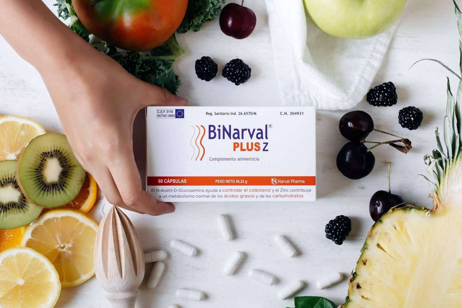 Binarval Plus Z y dieta sana, para la temporada de fiestas y excesos