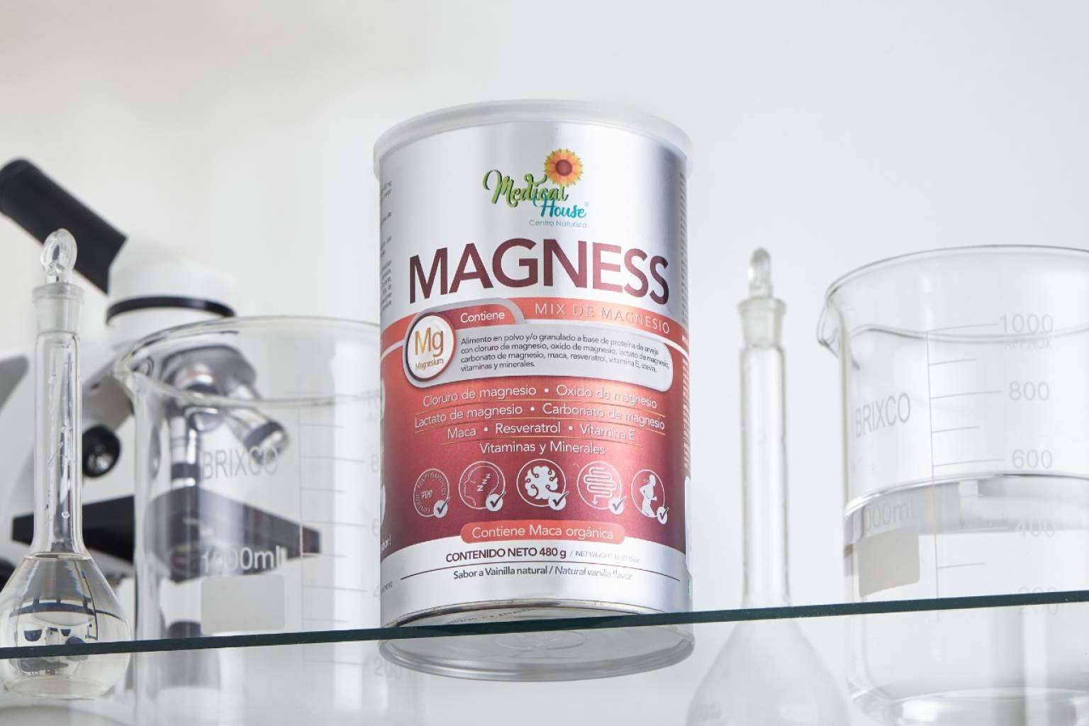MAGNESS de Medical House es uno los magnesios más completos del mercado,