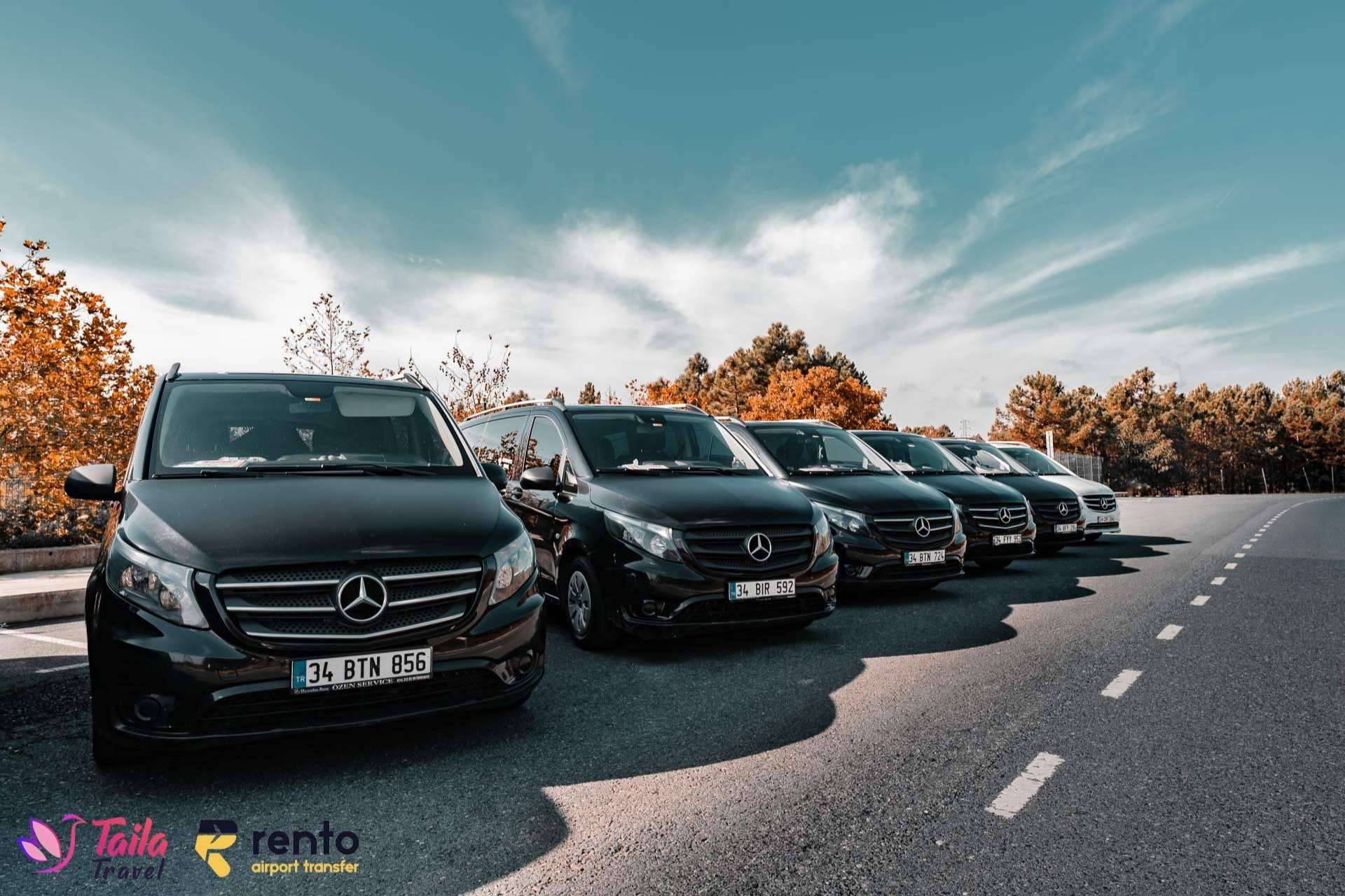 Rento Airport Transfer, todas las comodidades del servicio de Istanbul airport transfer de lujo