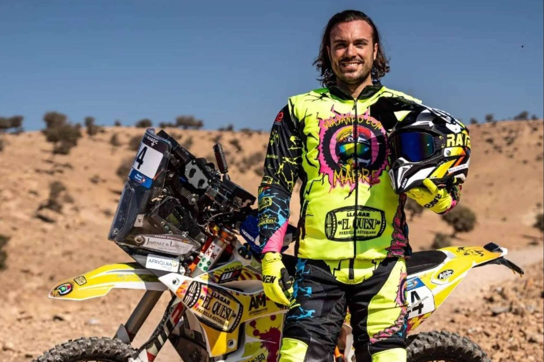 Ropa personalizada para entrenar motocross y enduro