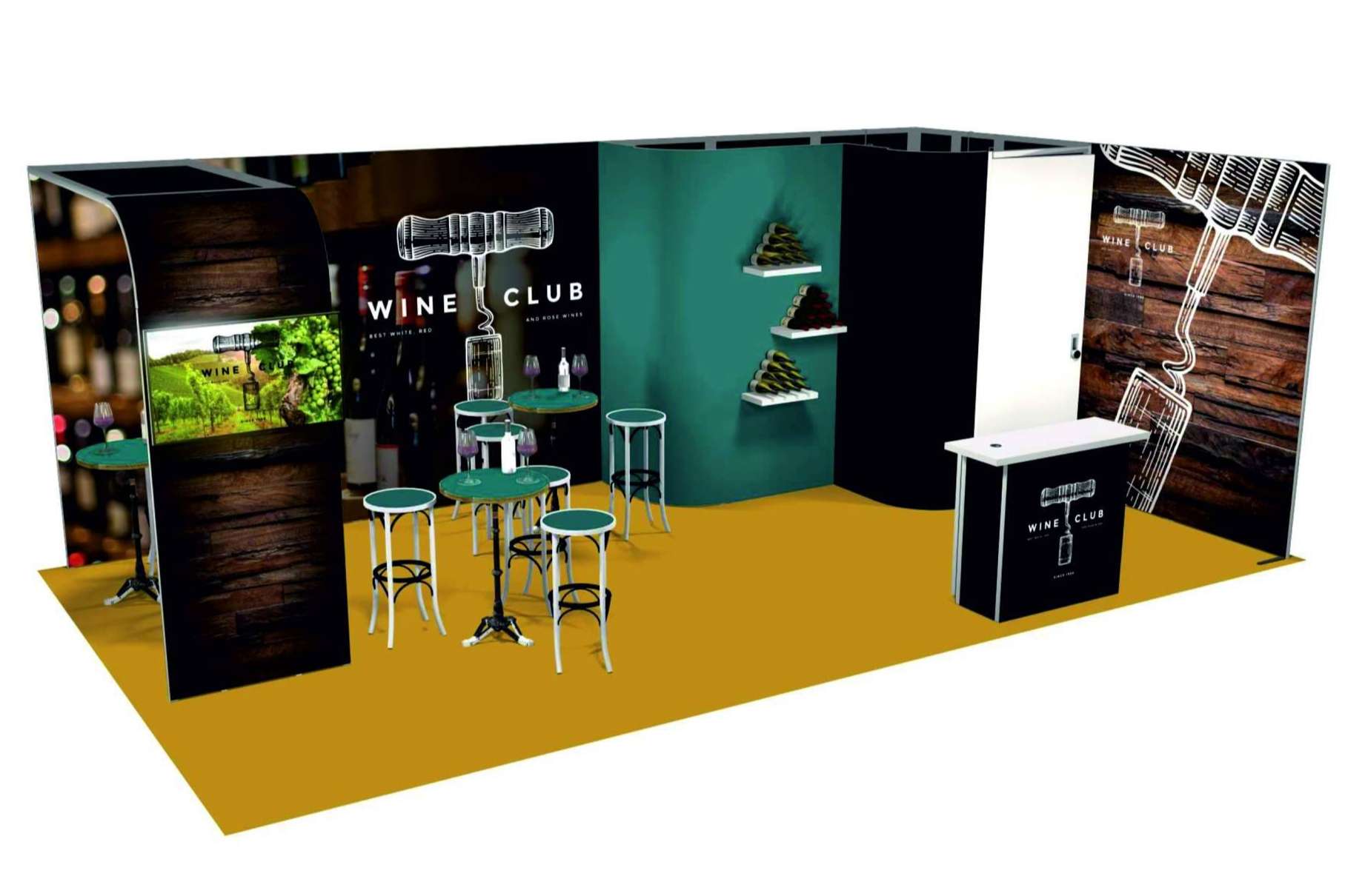 OLIKA pone a disposición la oportunidad de adquirir un stand en renting