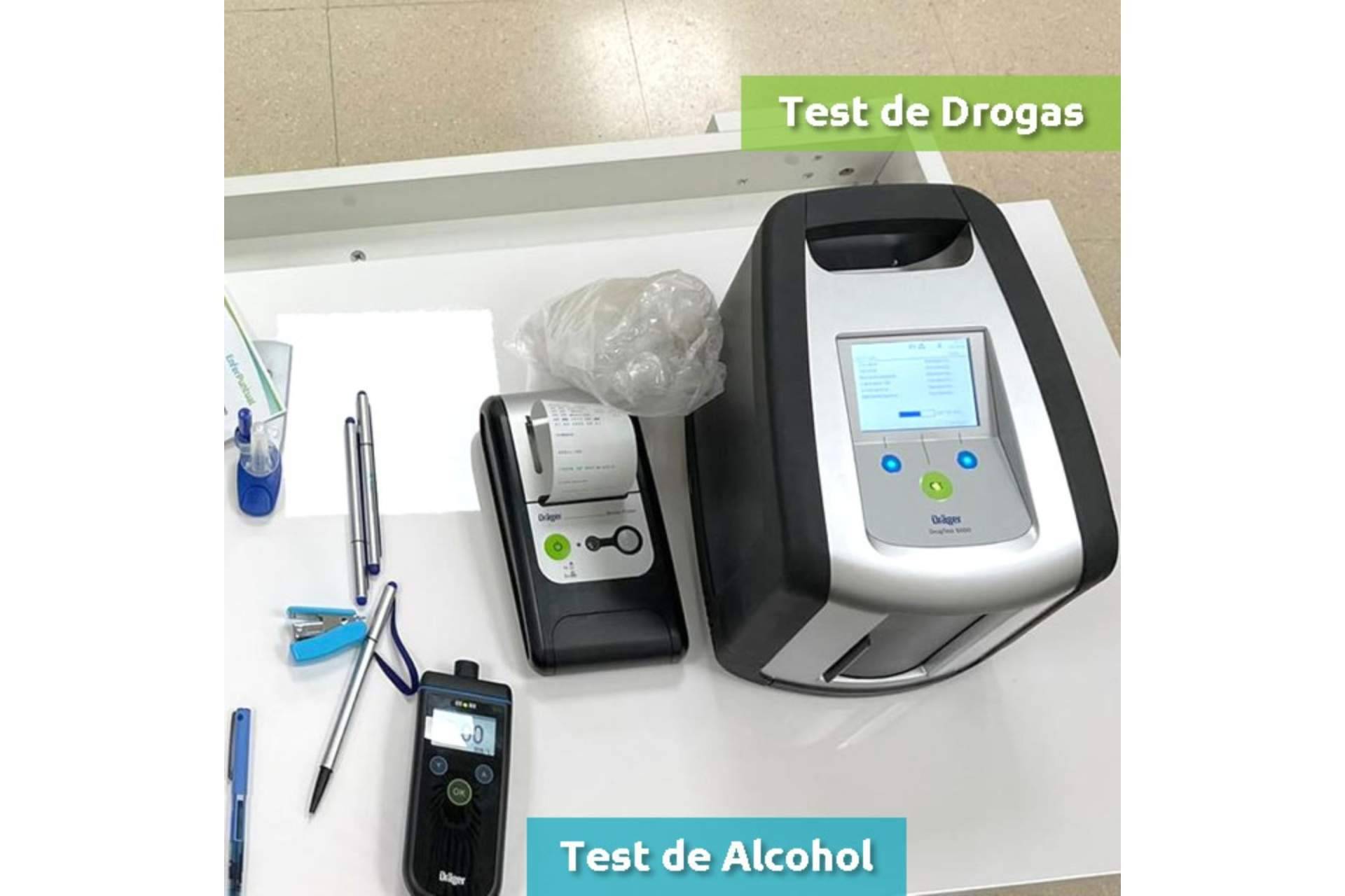 Servicios de detección de alcohol y drogas, de la mano de EnferPuntual
