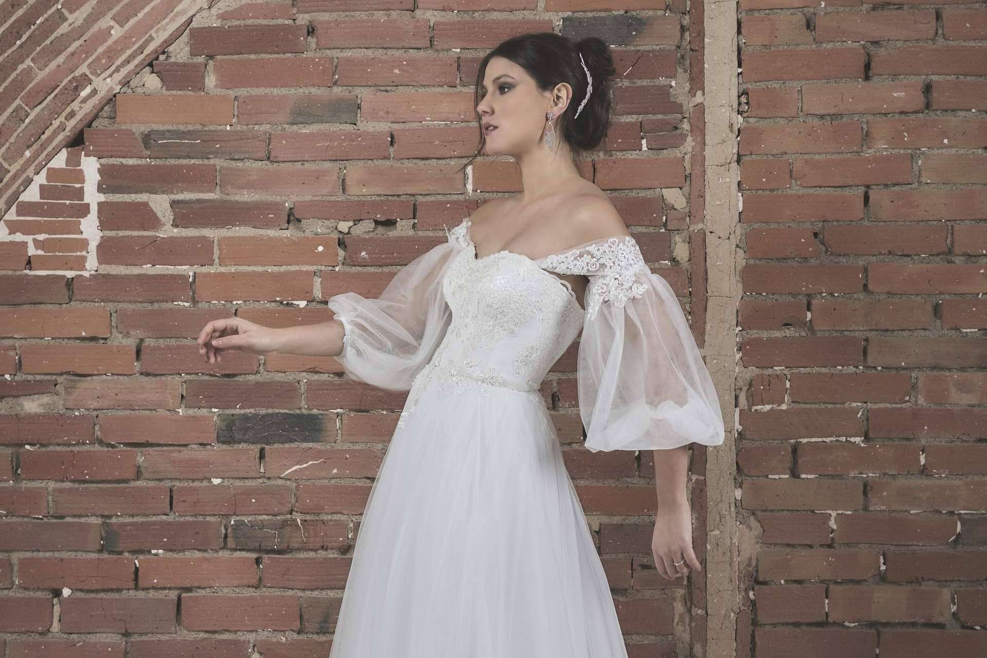 Francesca Marlop ofrece vestidos de novia especiales en el atelier