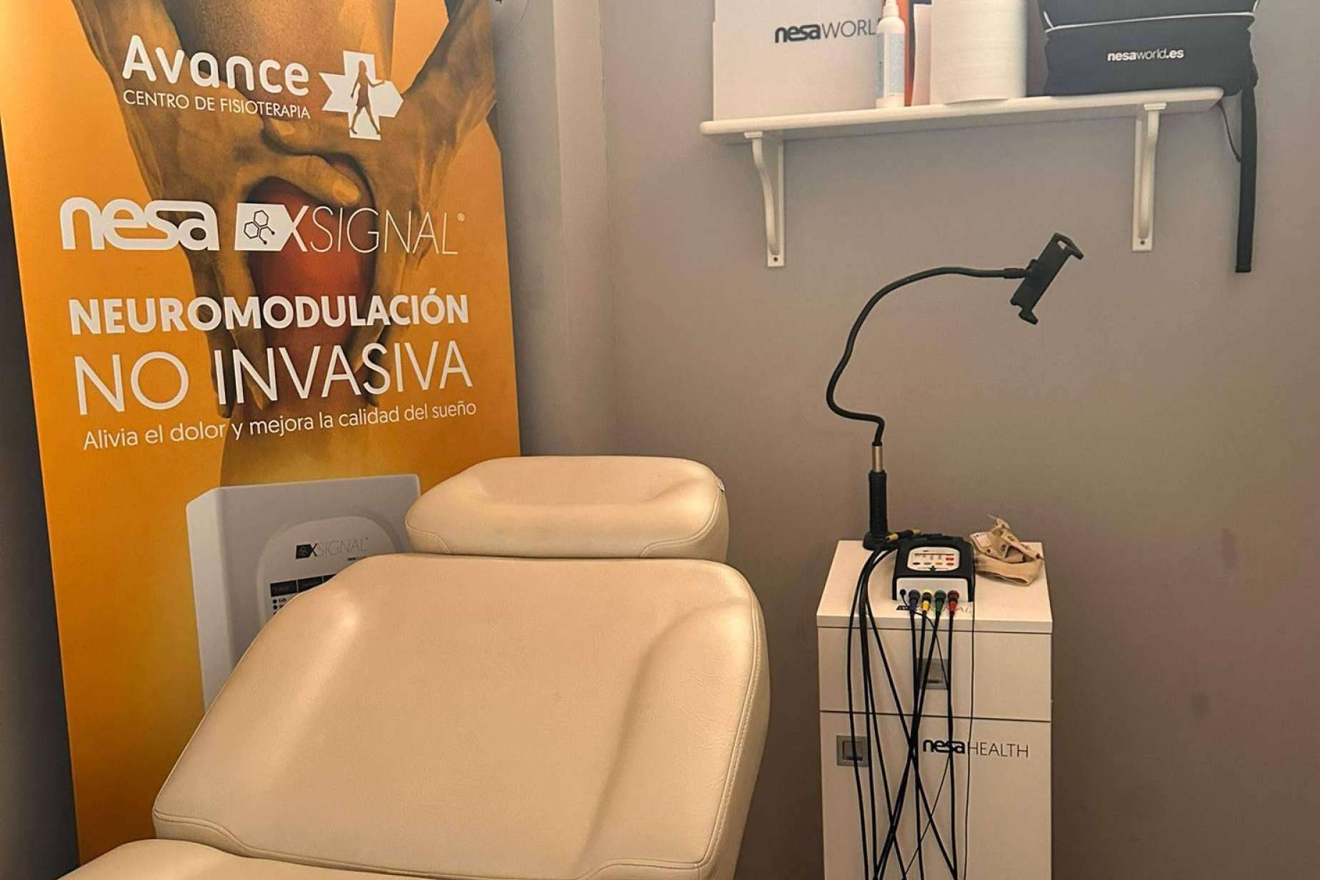 La clínica CENTRO AVANCE, en Murcia, dispone del neuromodulador NESA, un avance en fisioterapia y bienestar general