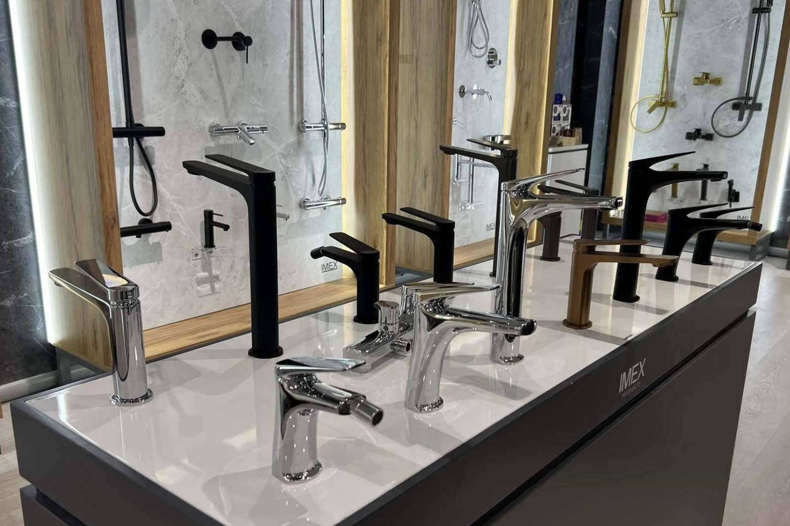 Cevisama 2024 contará con el showroom de Imex Products y Ledimex Led Mirrors y sus novedades en grifería y espejos
