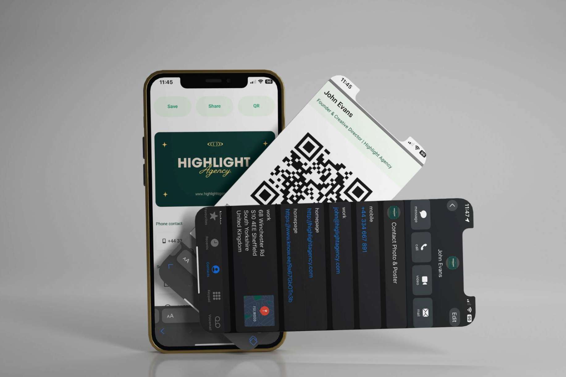 Tarjetas de visita digitales vs. Perfiles digitales, Knowee explica su enfoque