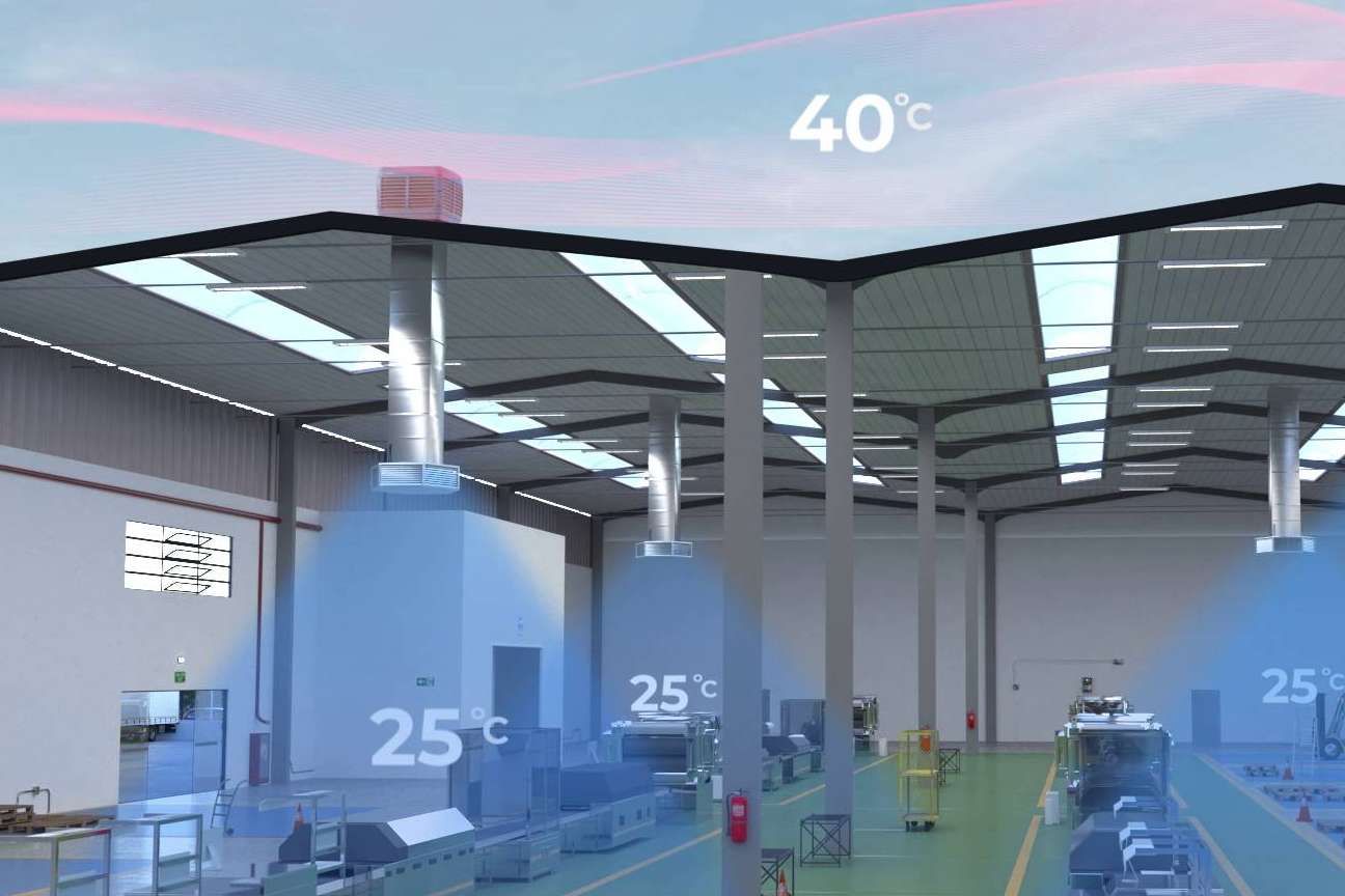 Evaporalia, soluciones de climatización para grandes espacios