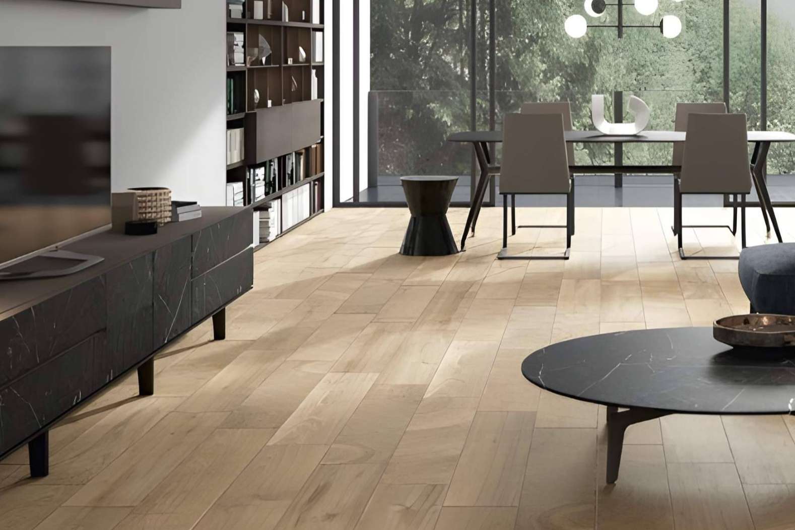 ¿Cuáles son las ventajas y cuidados de los suelos porcelánicos imitación madera que vende Mundo Cerámicas?