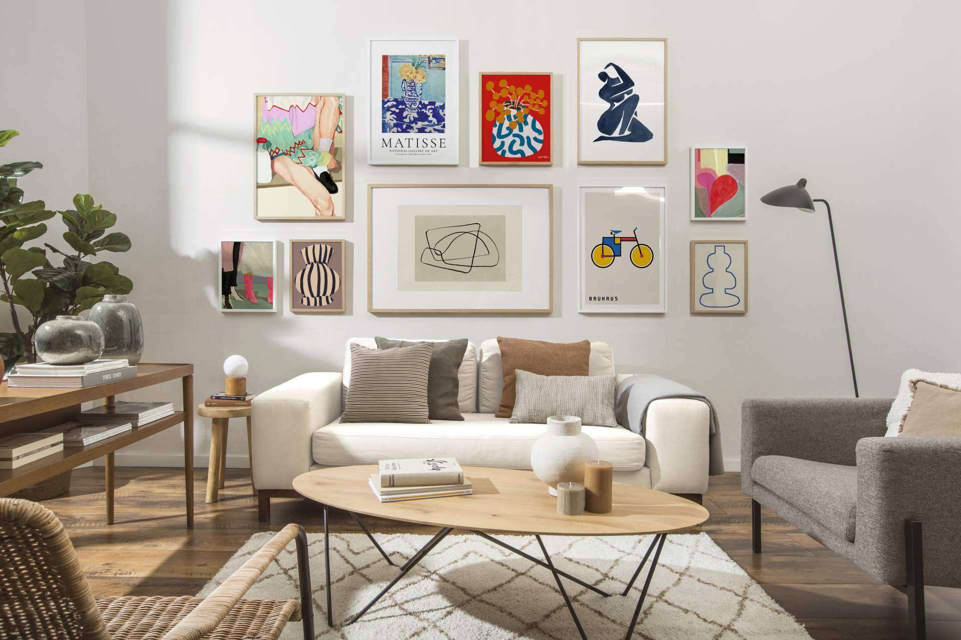 Cuadros modernos y láminas decorativas disponibles en Artesta