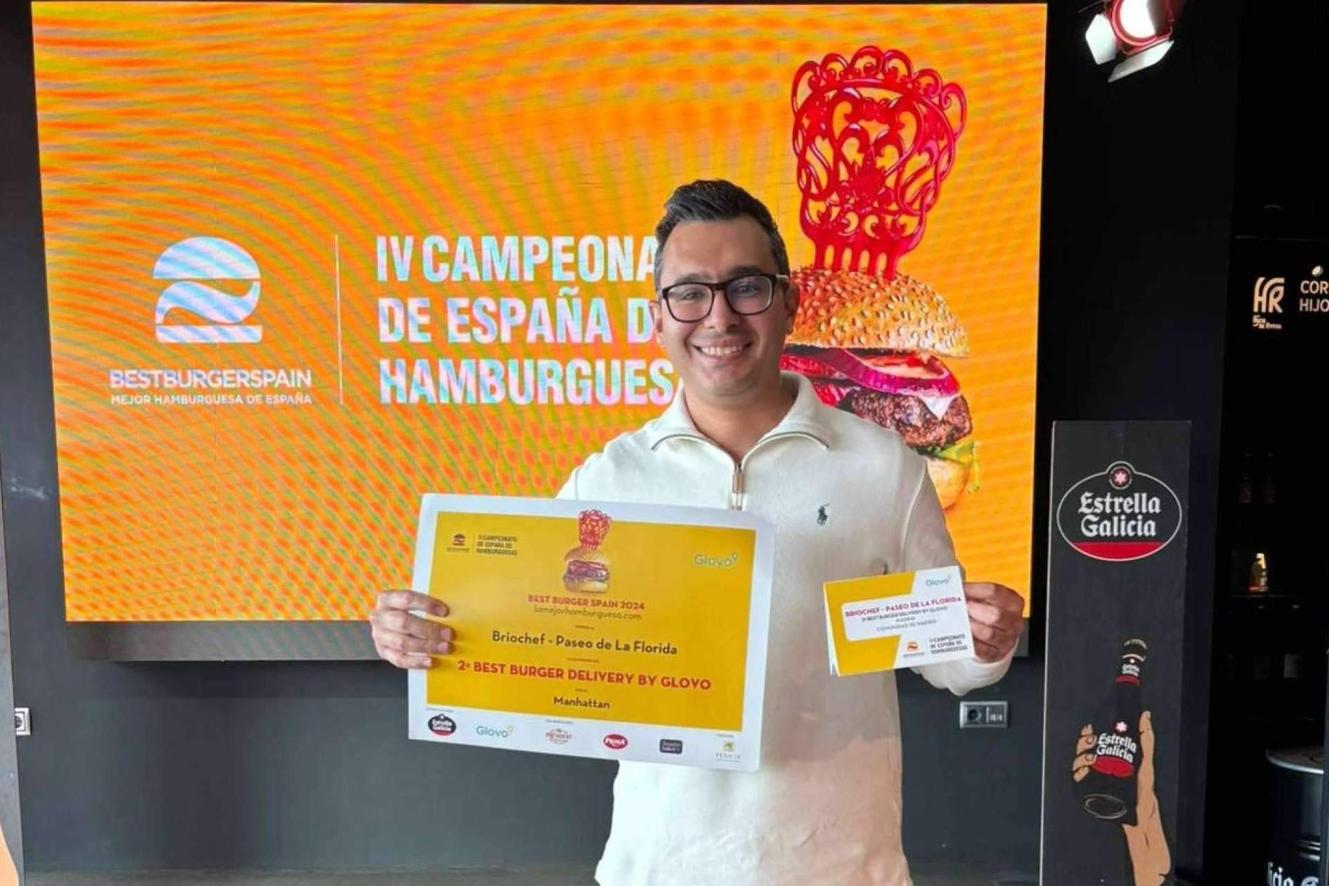 Briochef es la segunda mejor hamburguesa delivery de España