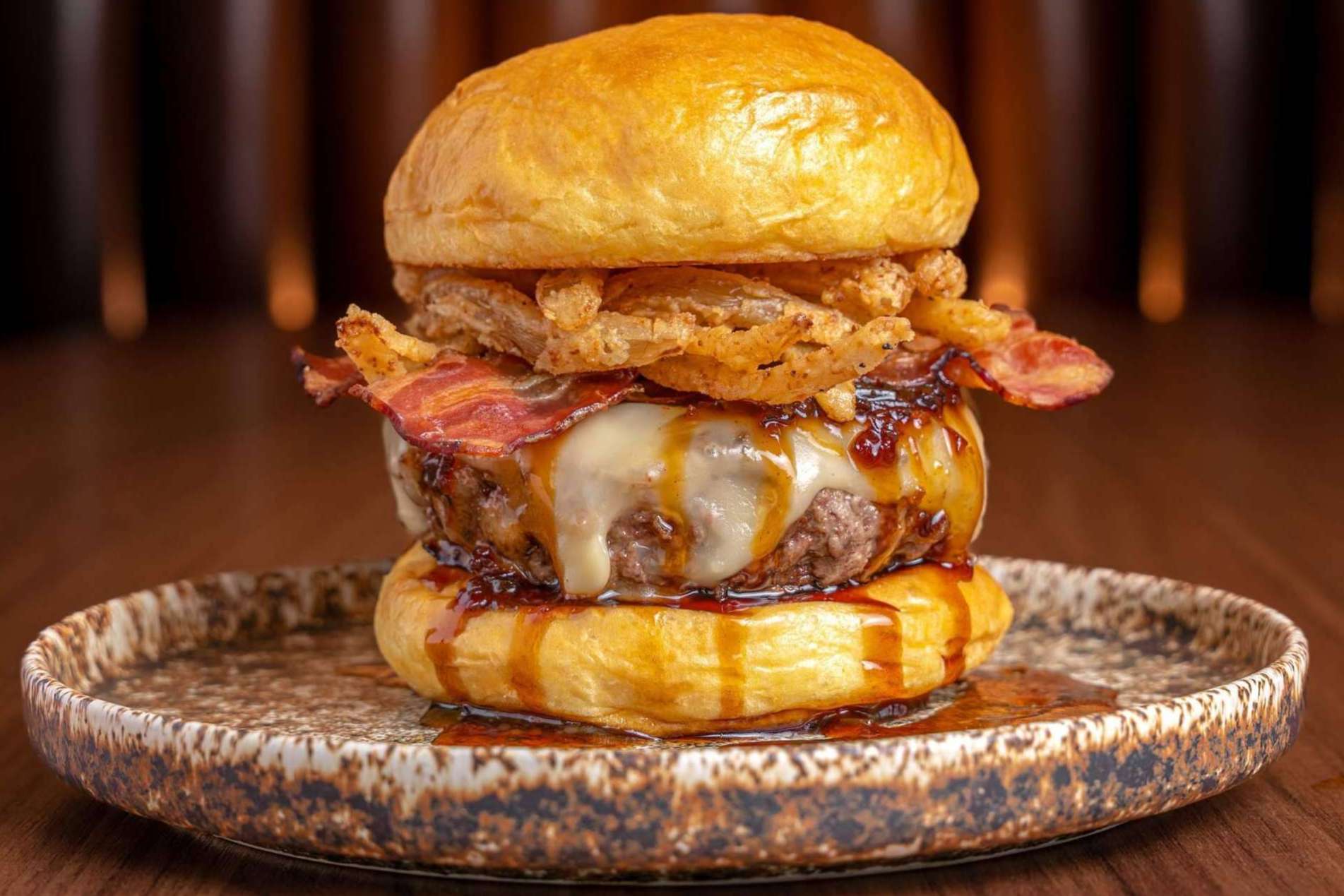 Rockstar, la hamburguesa del mes de abril de Briochef, producto de la ruta de sabores por Miami