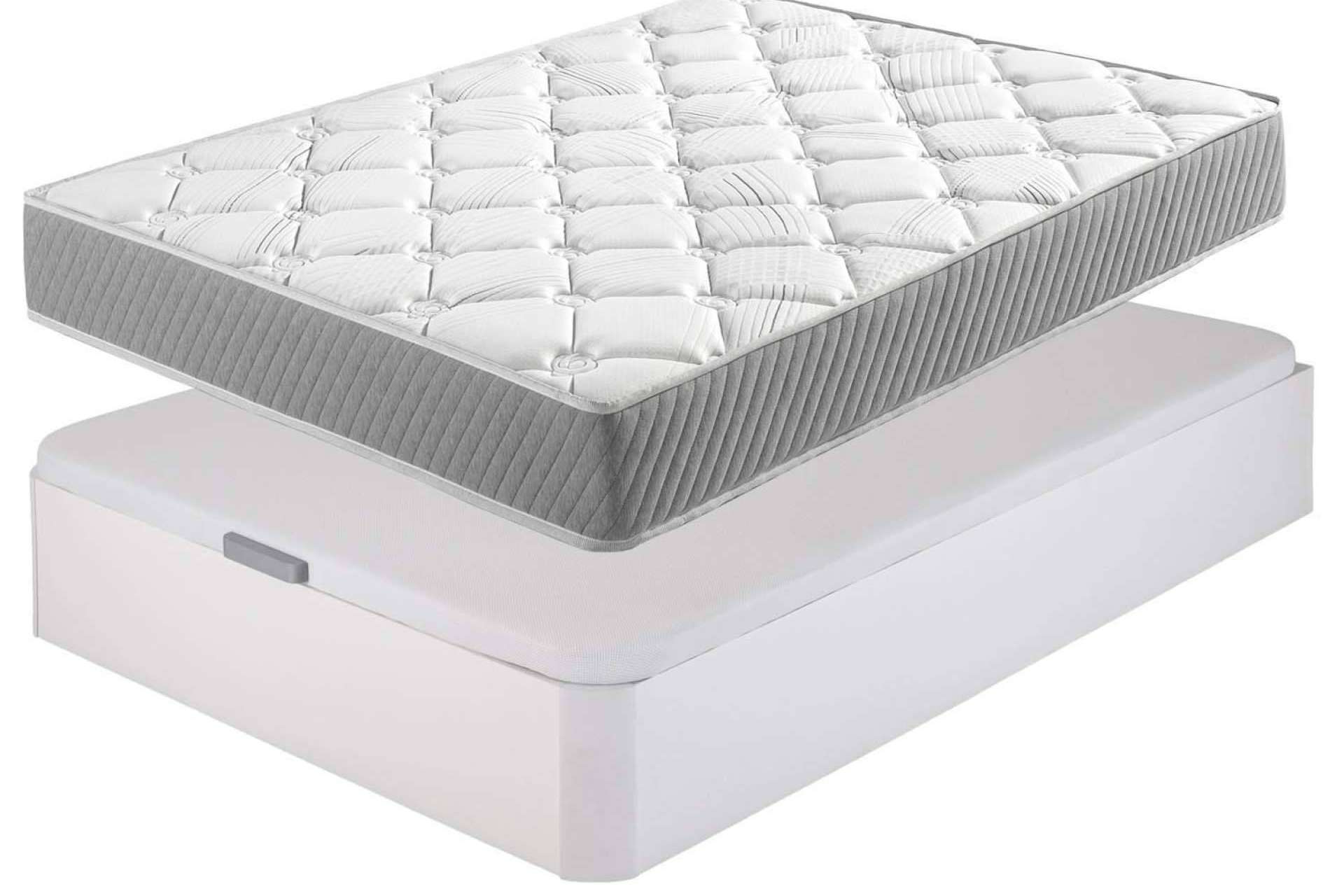 Los expertos de Top Mueble explican qué opción es mejor para el colchón;  un somier o una base tapizada