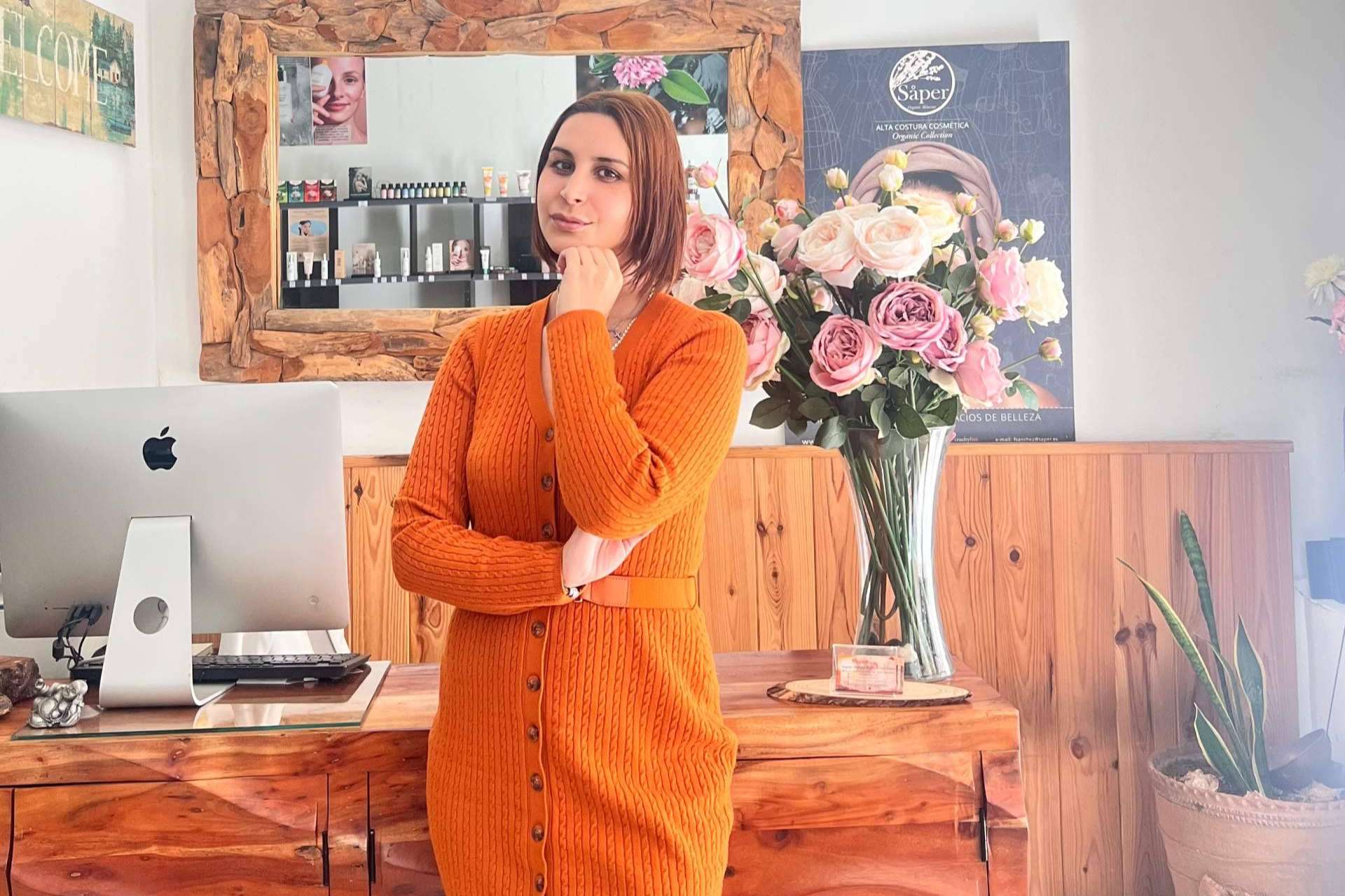 La fundadora y CEO de Sleimy, Rebeca Maldonado Castillo, menciona algunos de los beneficios de los masajes Barcelona