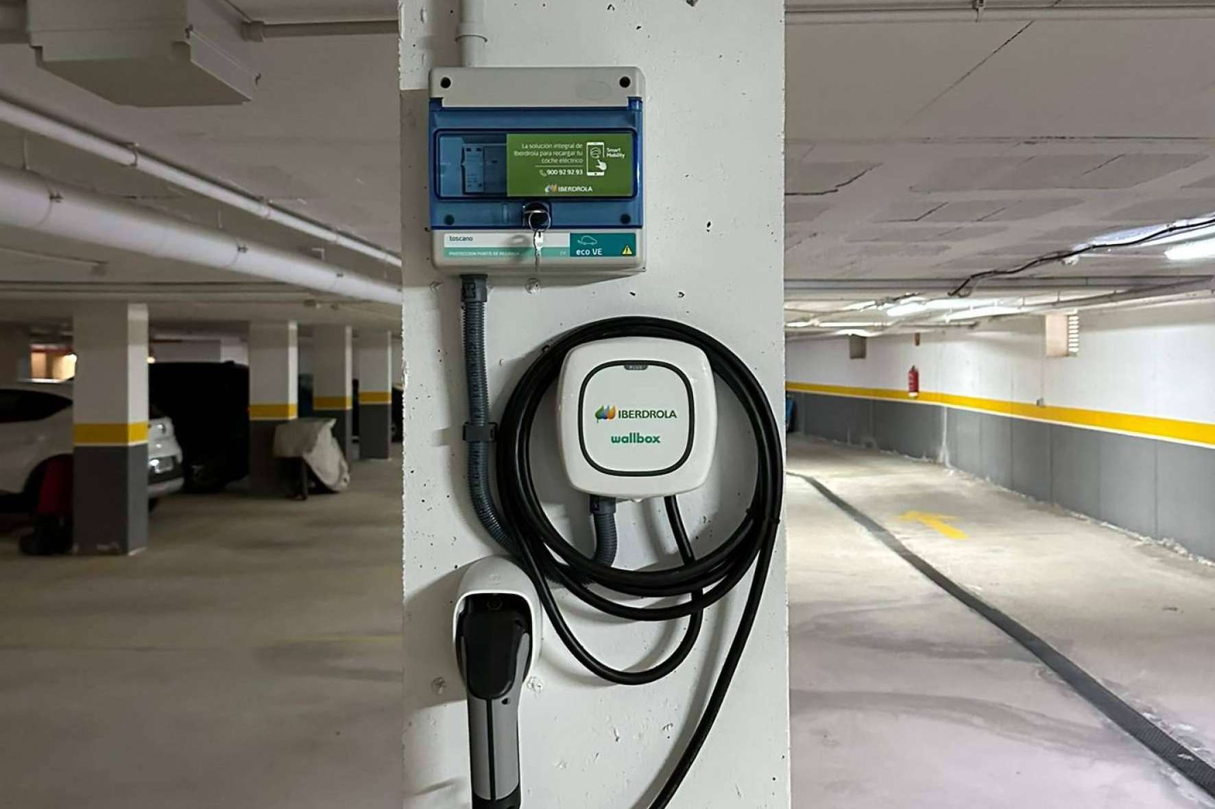 Infraestructuras de preinstalación para puntos de recarga de vehículos eléctricos en comunidades de propietarios