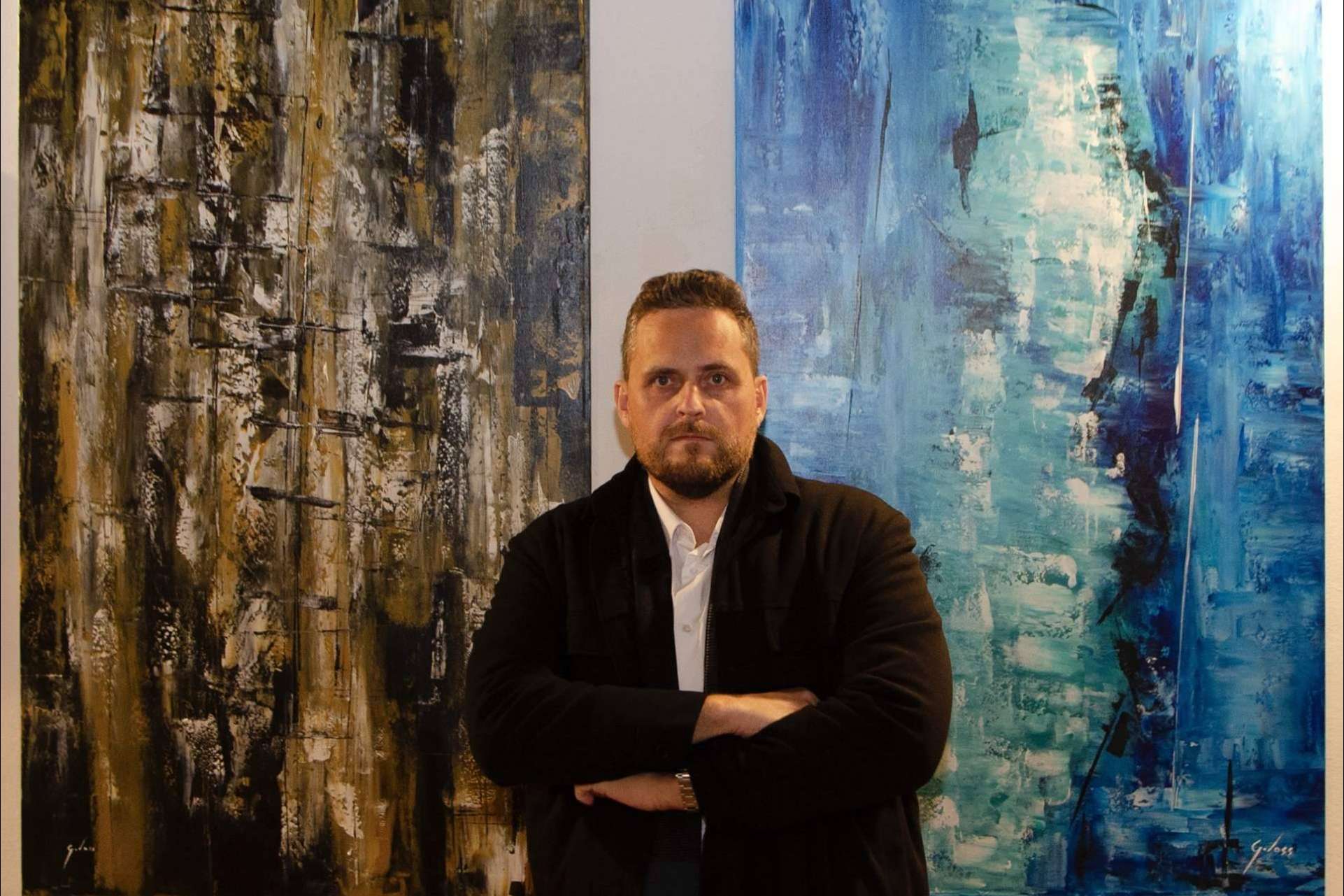 Después de su paso exitoso por la Feria de Arte de Hong Kong, Gabriel Lass es uno de los pintores emergentes del momento