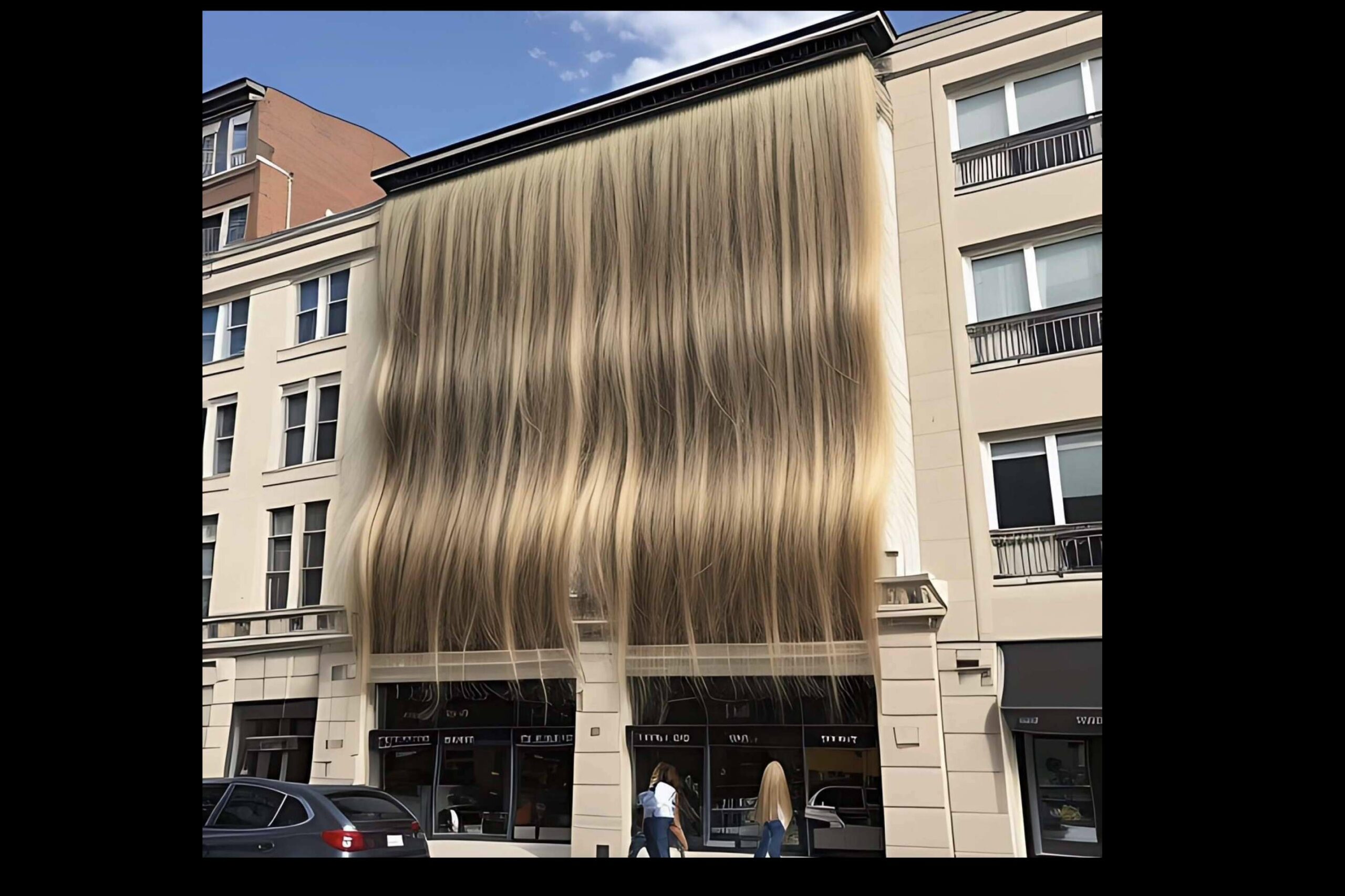 La artista Berta Jayo crea uno de los murales más singulares del mundo
