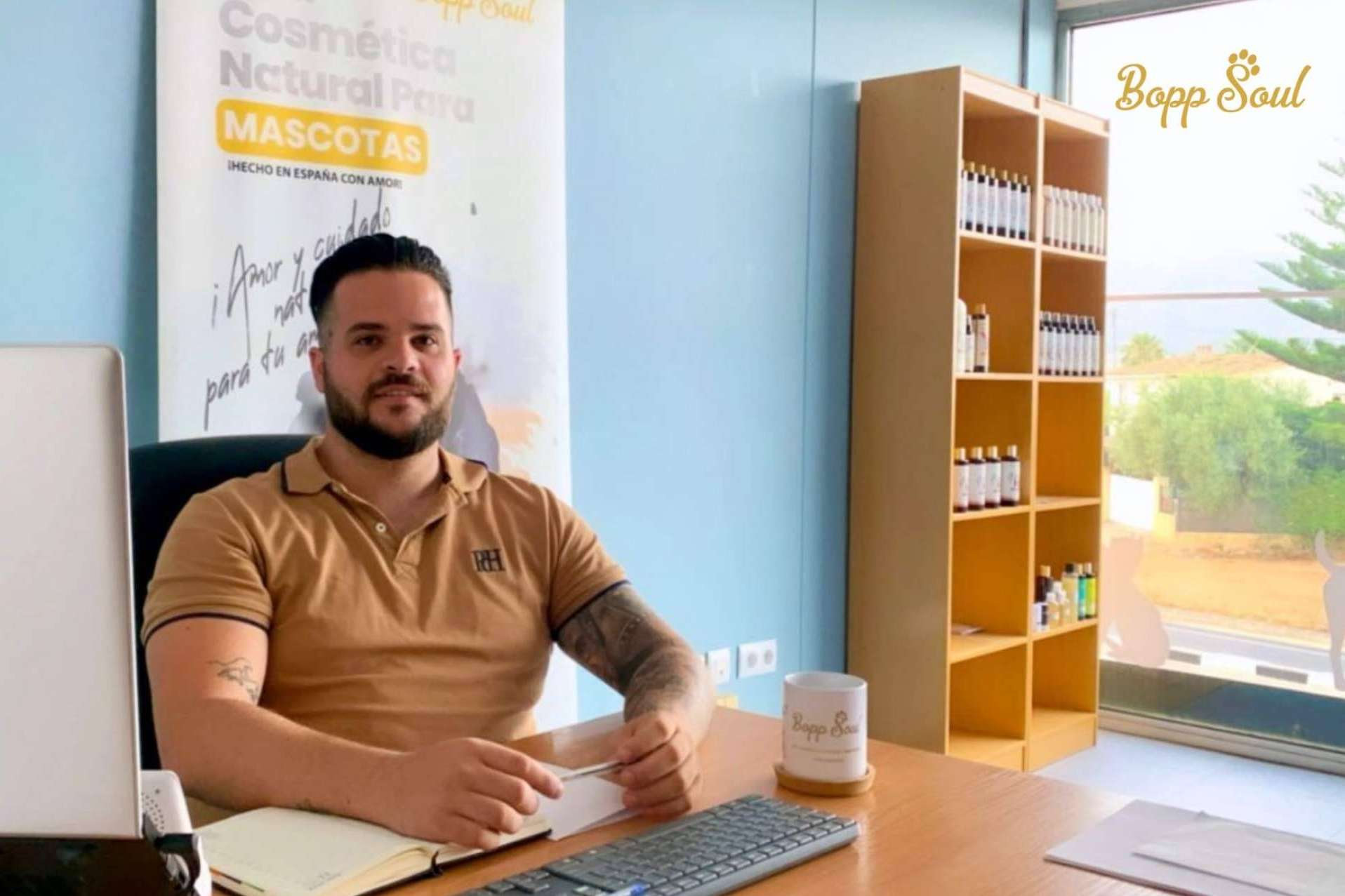 Bopp Soul, la apuesta de un joven emprendedor por los cosméticos ecológicos para mascotas