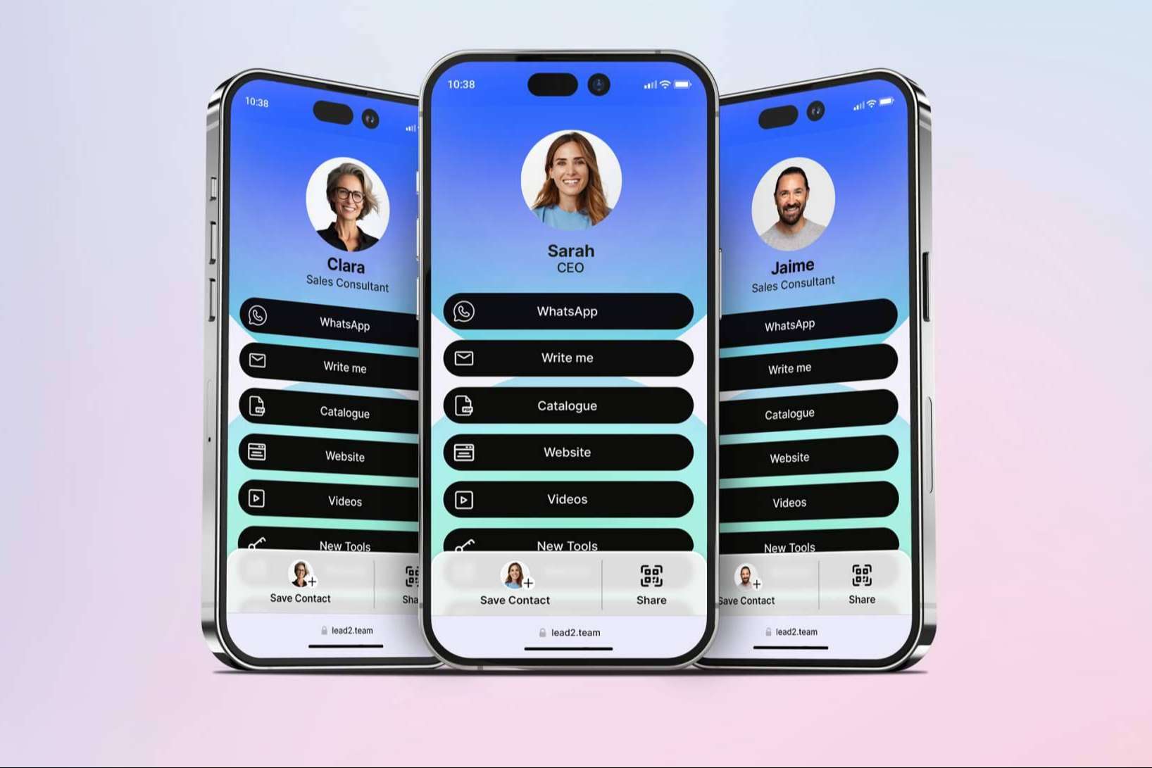 Lead2Team redefine las tarjetas de visita con una solución integral para medianas y grandes empresas