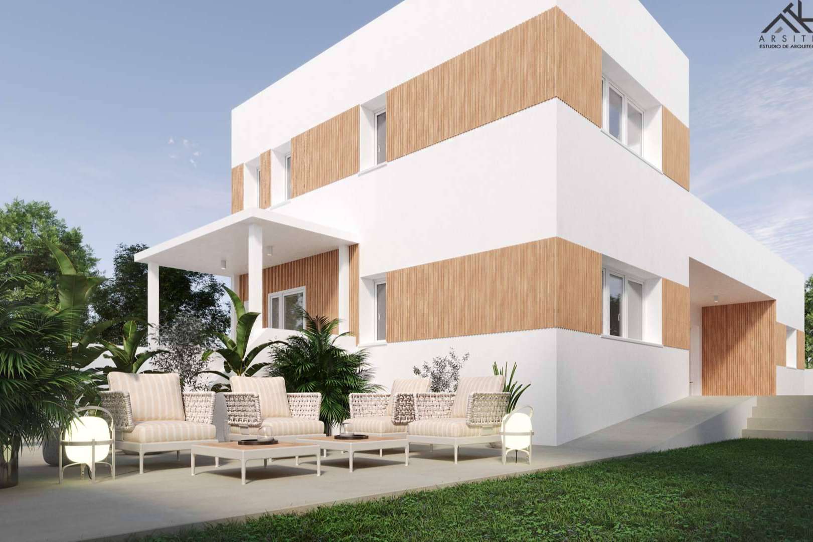 Construir una casa soñada es posible con la experiencia y el asesoramiento cualificado de Arsitek