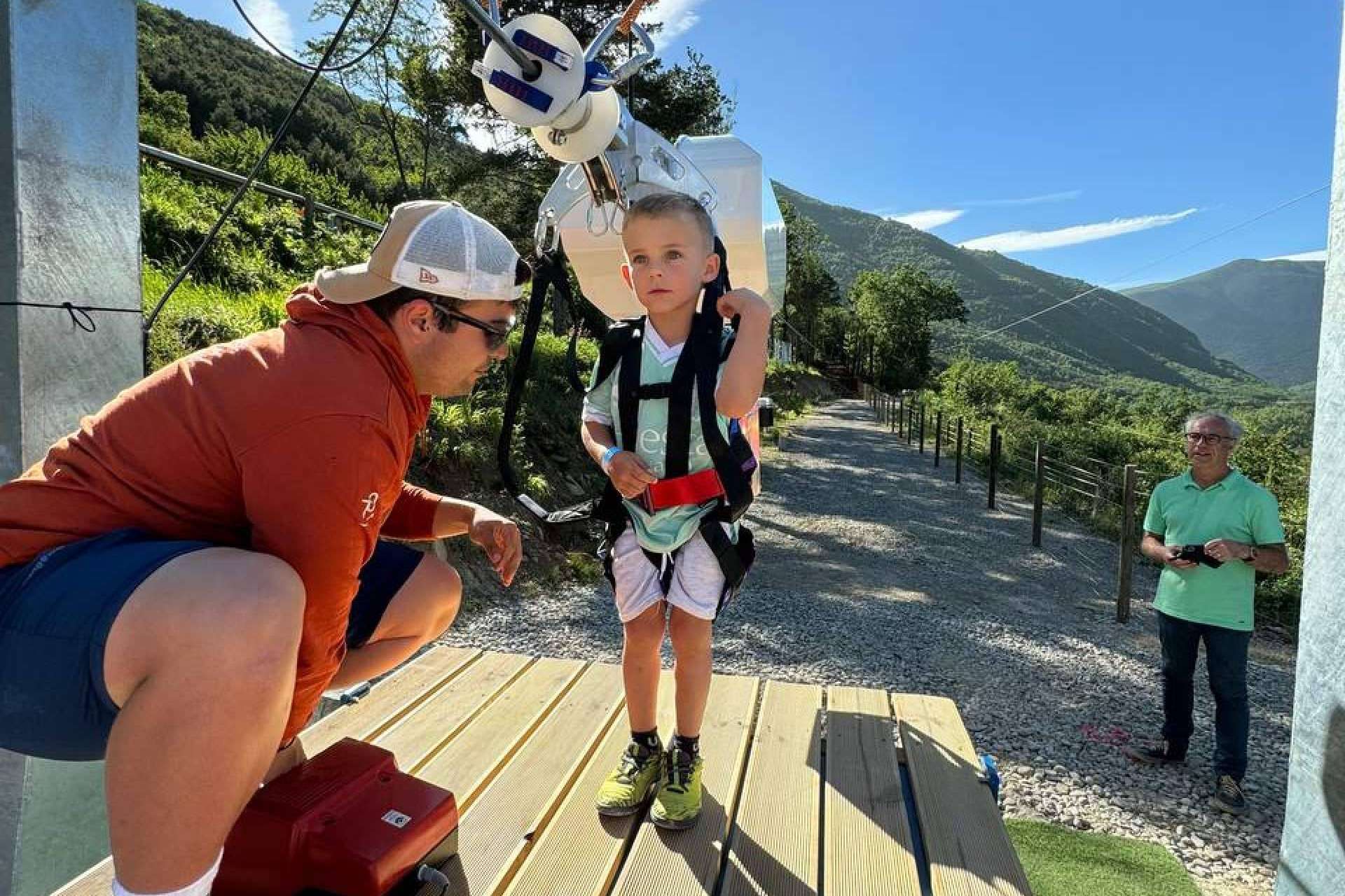 TyroldKid, la nueva y espectacular tirolina infantil que promete una aventura única y segura en el Pirineo Aragonés
